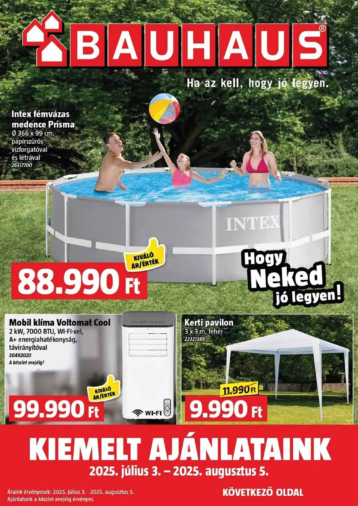 Bauhaus akciós újság - 1