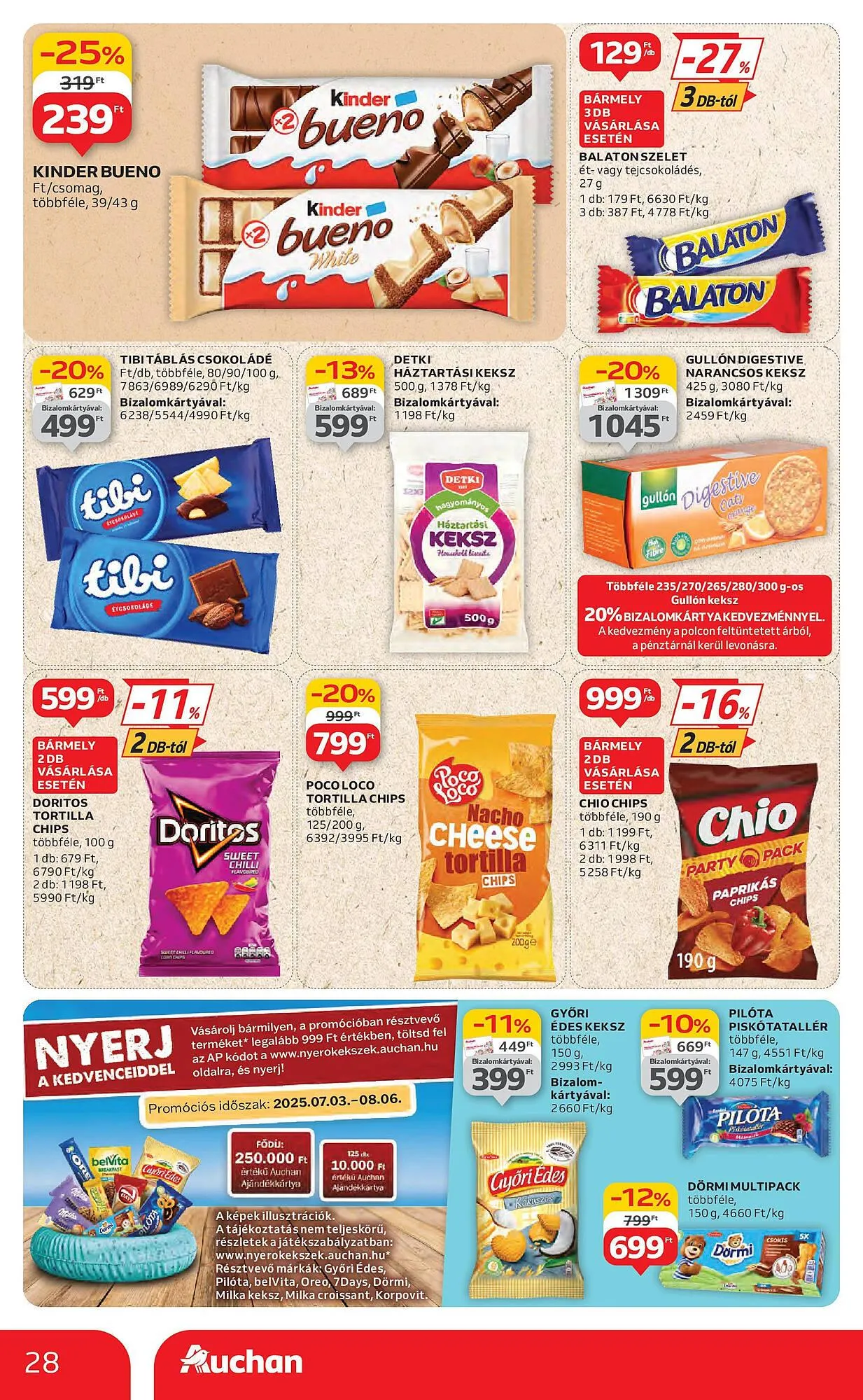 Katalógus Auchan akciós újság július 3.-tól július 9.-ig 2025. - Oldal 28