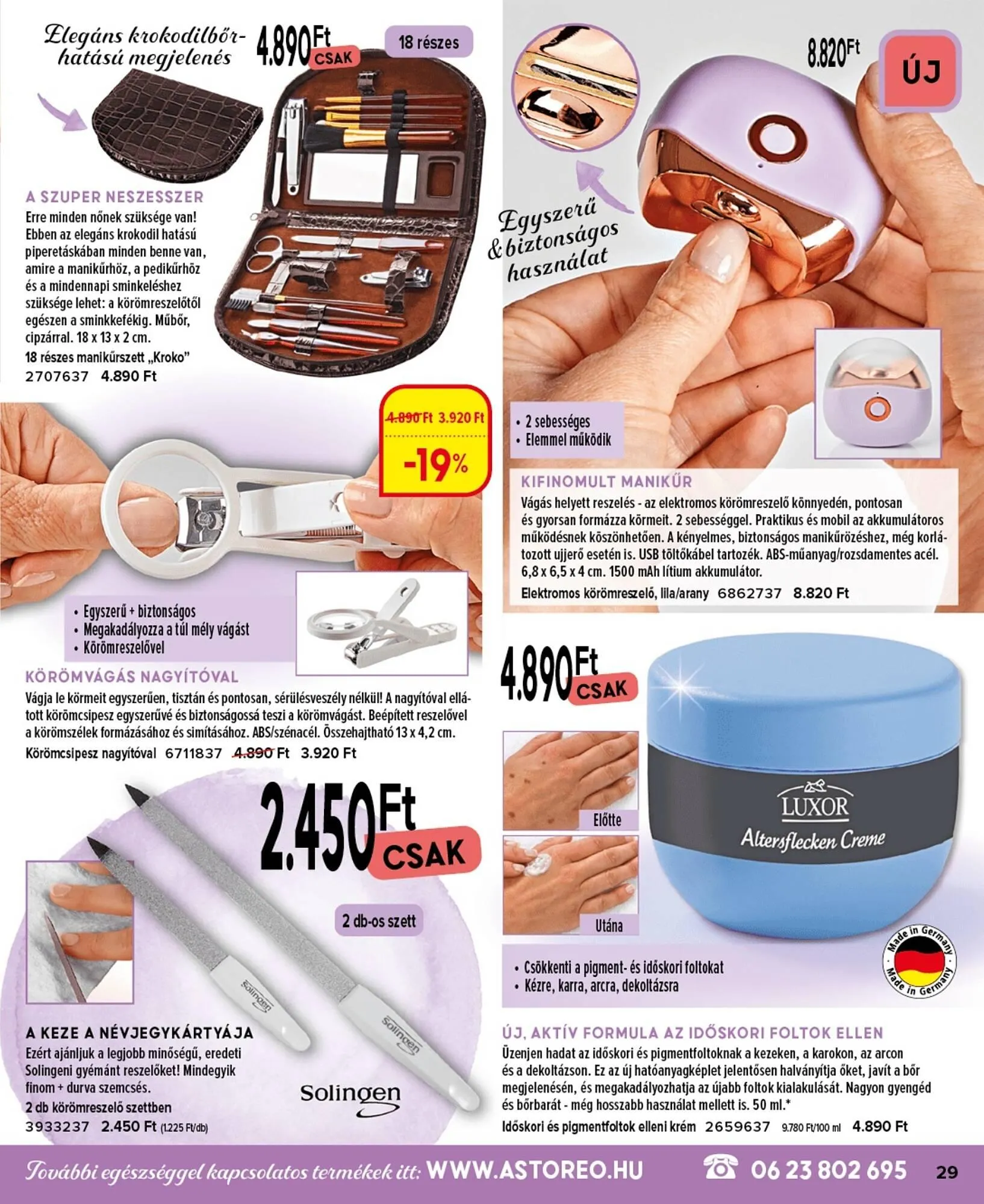 Katalógus Astoreo akciós újság június 1.-tól július 31.-ig 2025. - Oldal 29