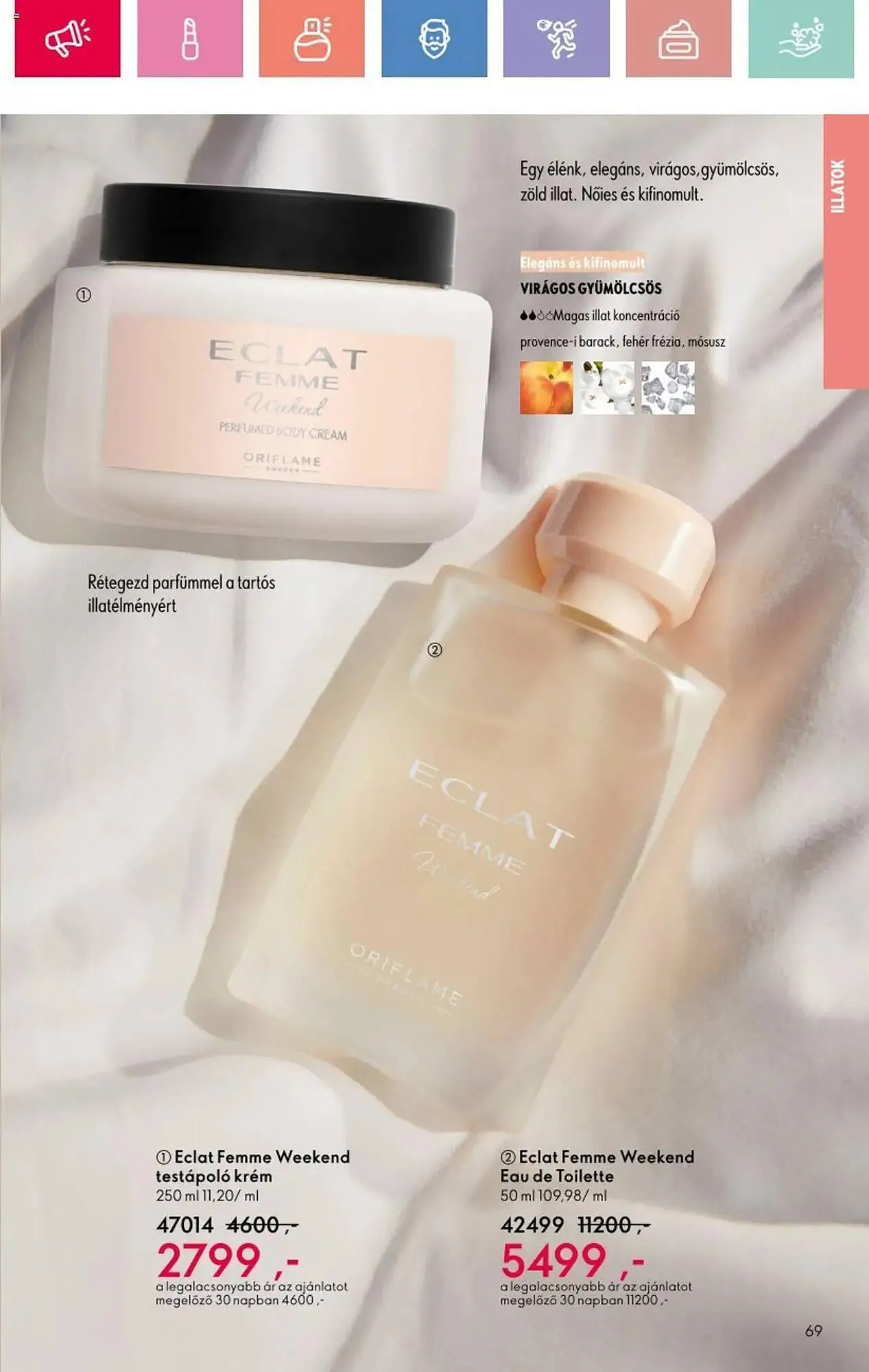 Katalógus Oriflame akciós újság július 6.-tól július 26.-ig 2025. - Oldal 69