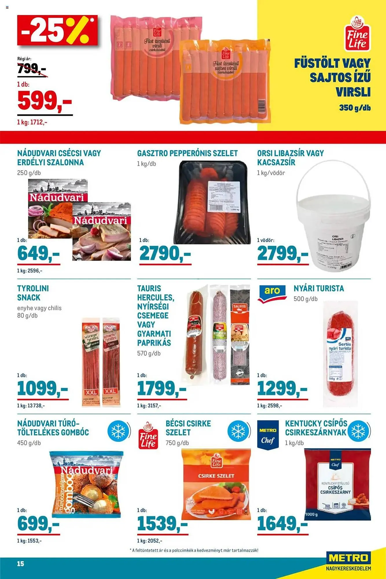 Katalógus Metro akciós újság május 2.-tól május 31.-ig 2025. - Oldal 15