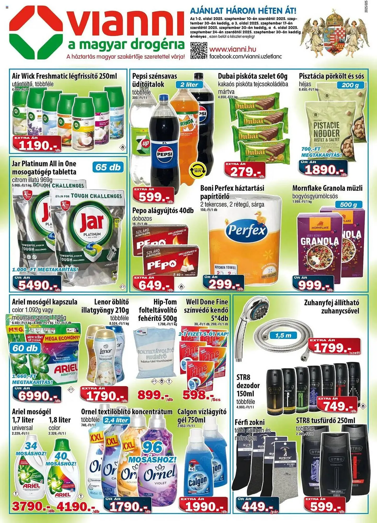 Vianni Drogéria akciós újság - 1