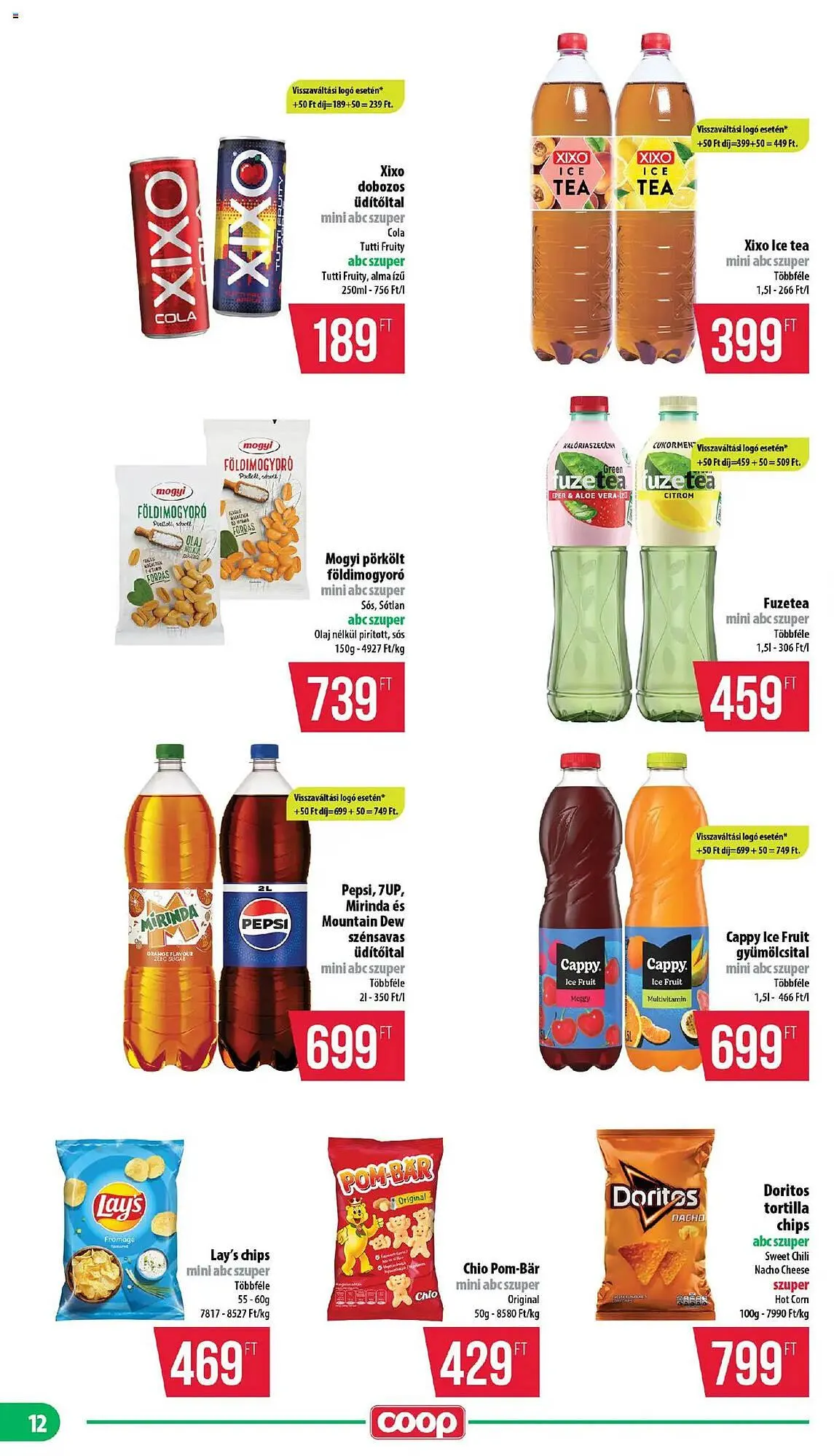 Katalógus Coop akciós újság április 17.-tól április 23.-ig 2025. - Oldal 12
