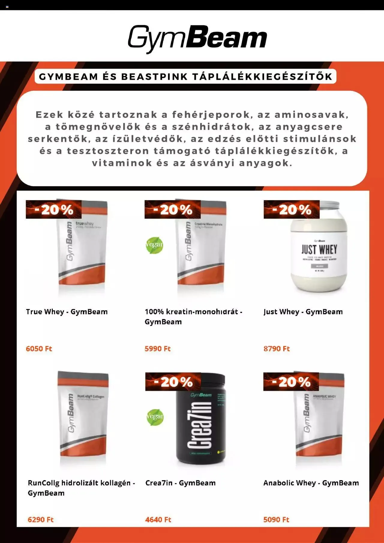 Katalógus GymBeam Akciós újság augusztus 16.-tól december 31.-ig 2023. - Oldal 2