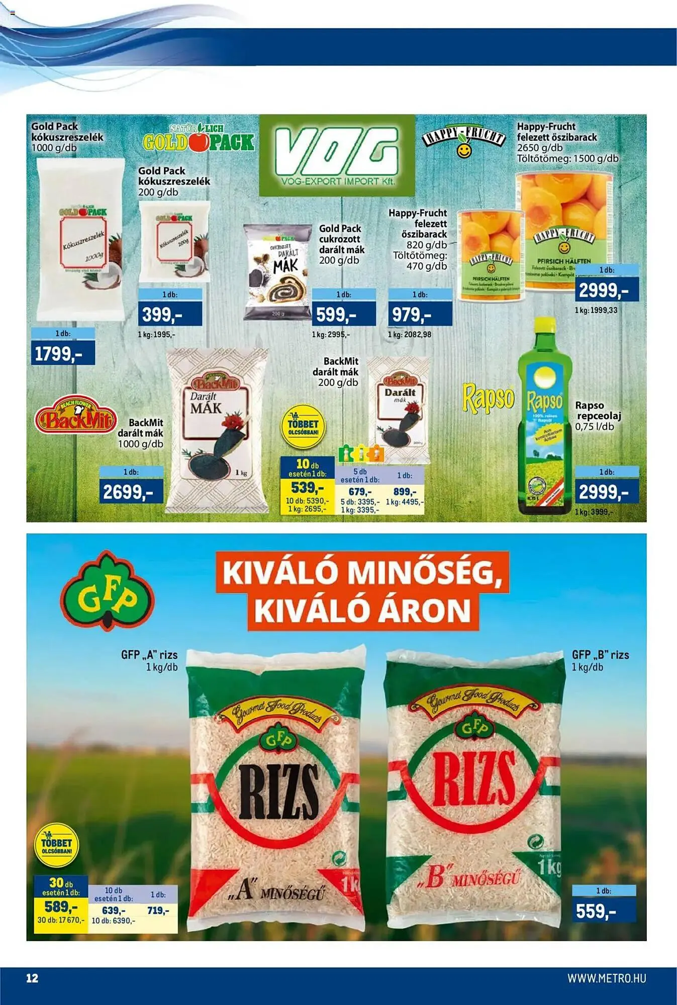 Katalógus Metro akciós újság április 1.-tól április 17.-ig 2025. - Oldal 12