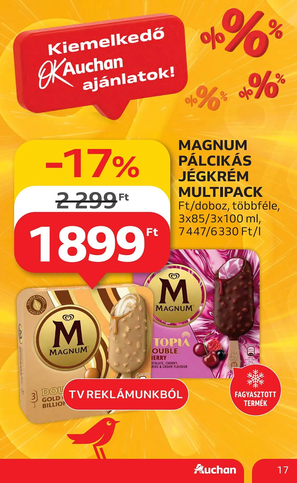 Katalógus Auchan akciós újság július 17.-tól július 23.-ig 2025. - Oldal 17