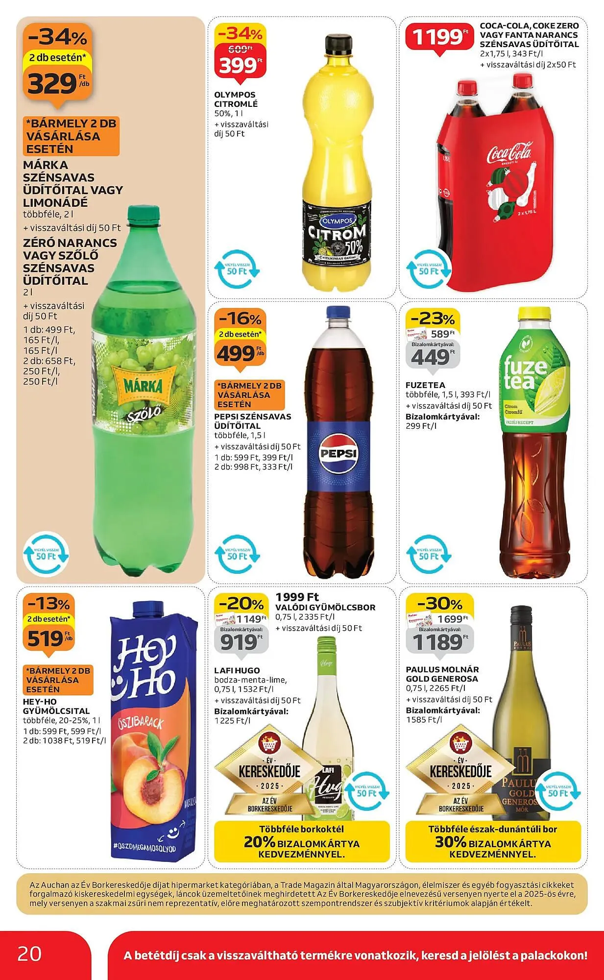 Katalógus Auchan akciós újság január 15.-tól január 21.-ig 2026. - Oldal 20