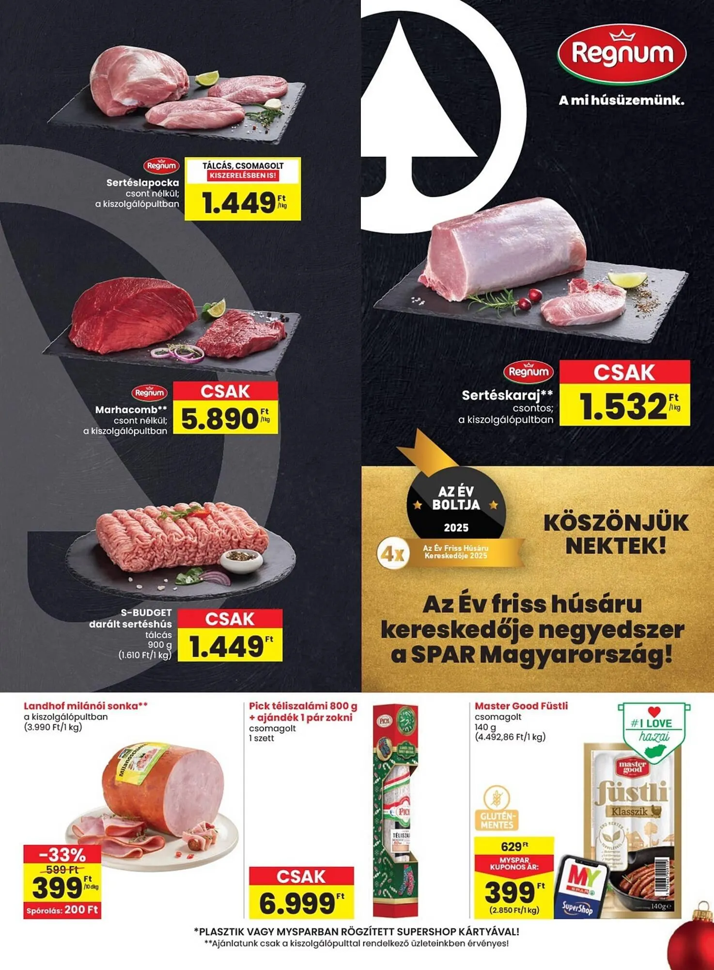 Katalógus Spar akciós újság december 18.-tól december 27.-ig 2025. - Oldal 9