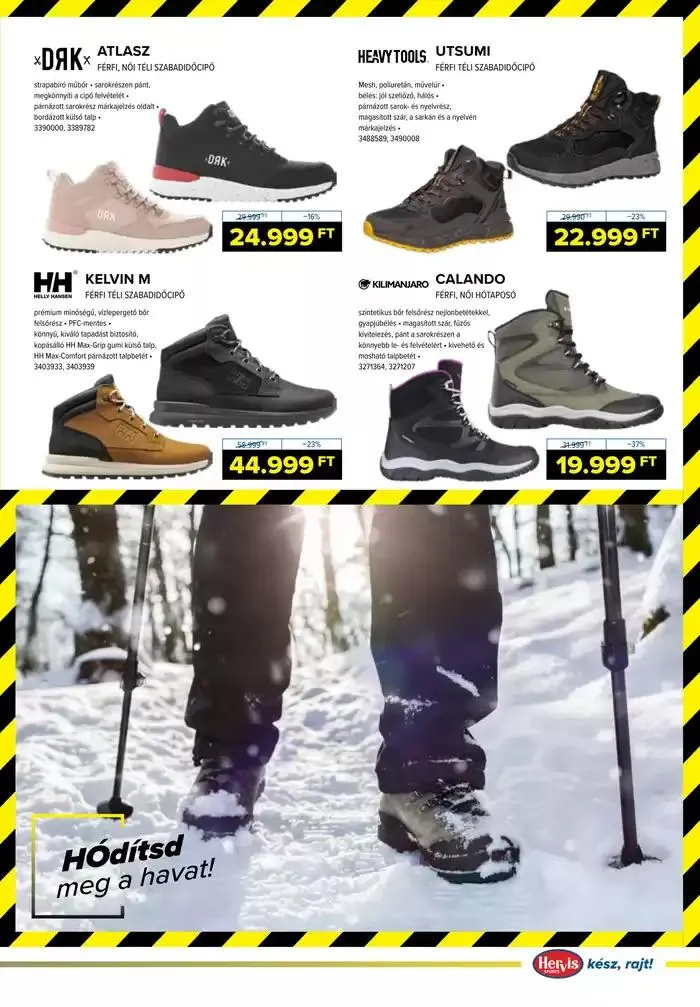 Katalógus Hervis akciós január 7.-tól január 26.-ig 2025. - Oldal 7