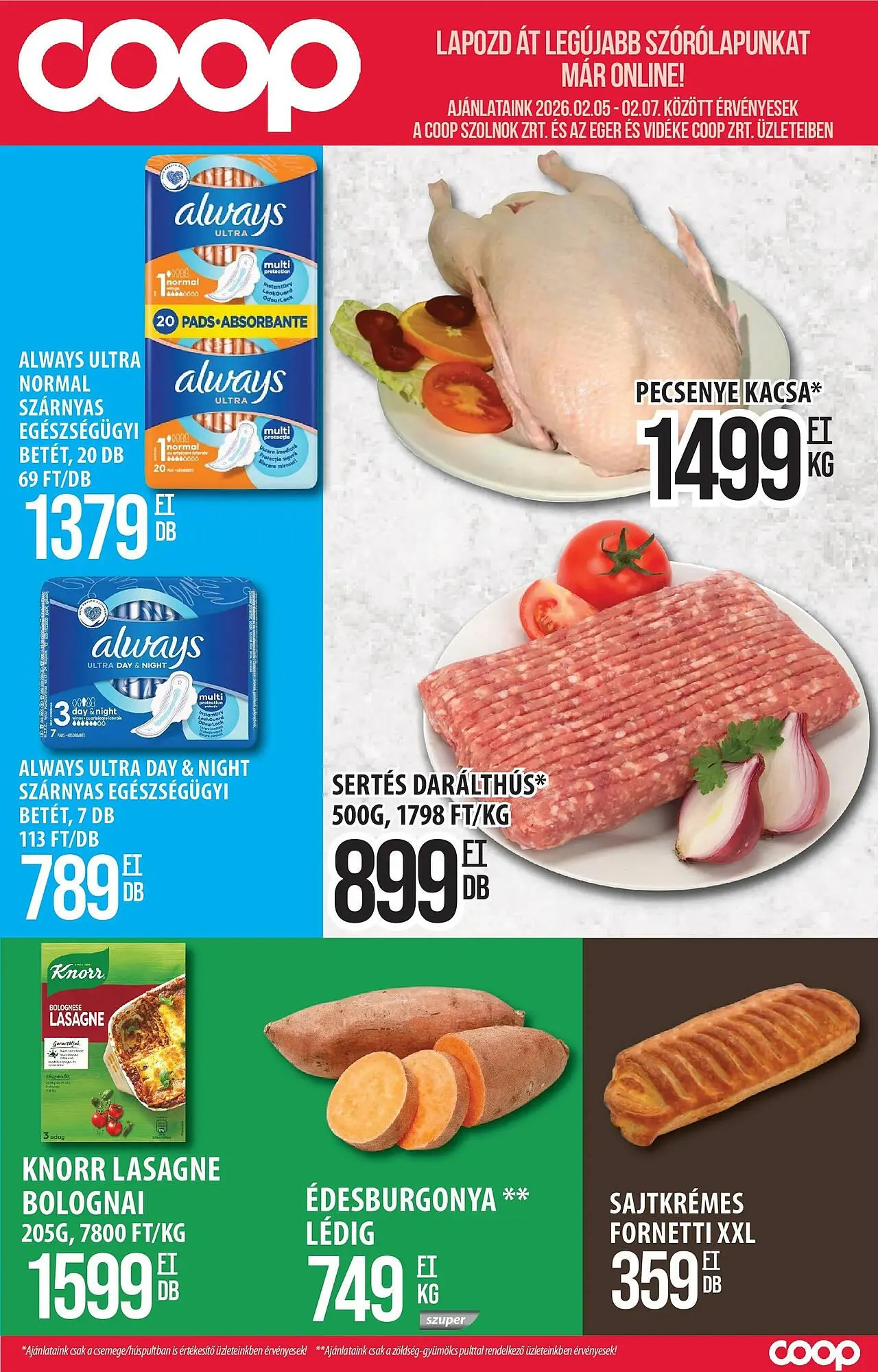 Coop akciós újság - 1