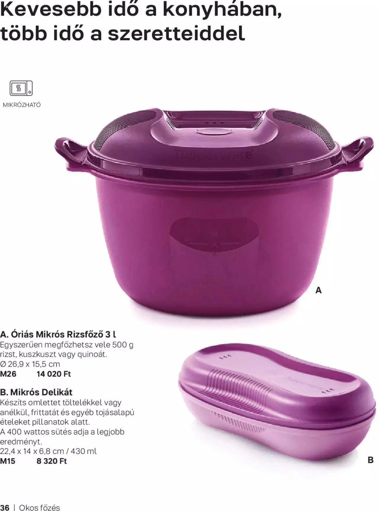 Katalógus Tupperware - Őszi & Téli Katalógus 2023/24 szeptember 1.-tól december 31.-ig 2023. - Oldal 36