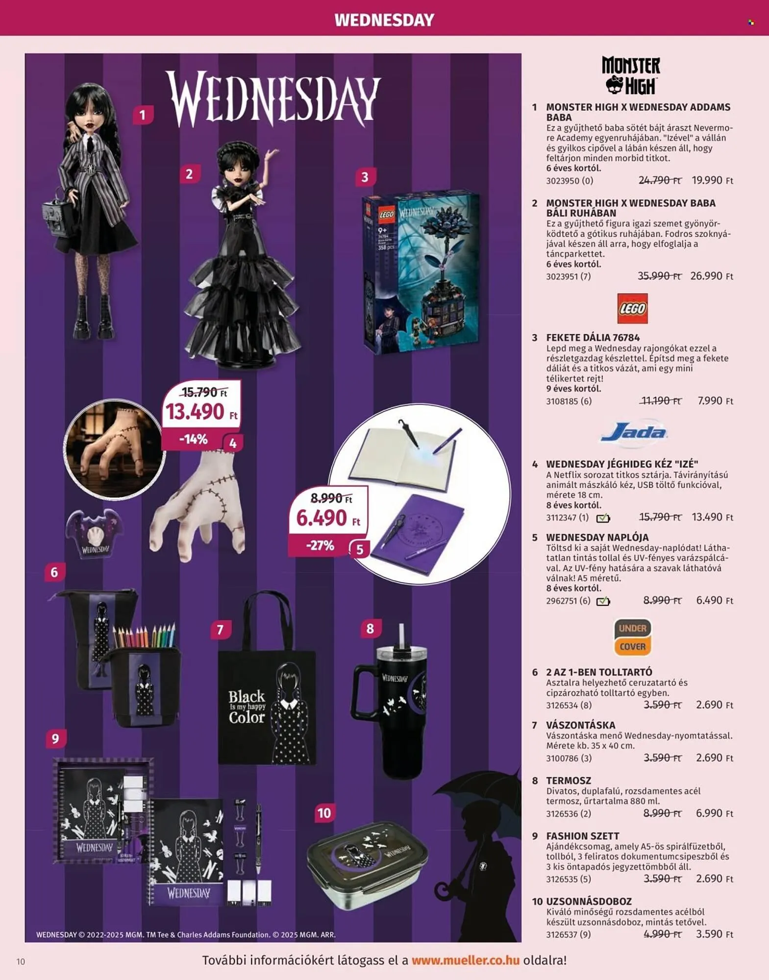 Katalógus Müller akciós újság október 27.-tól december 31.-ig 2025. - Oldal 10