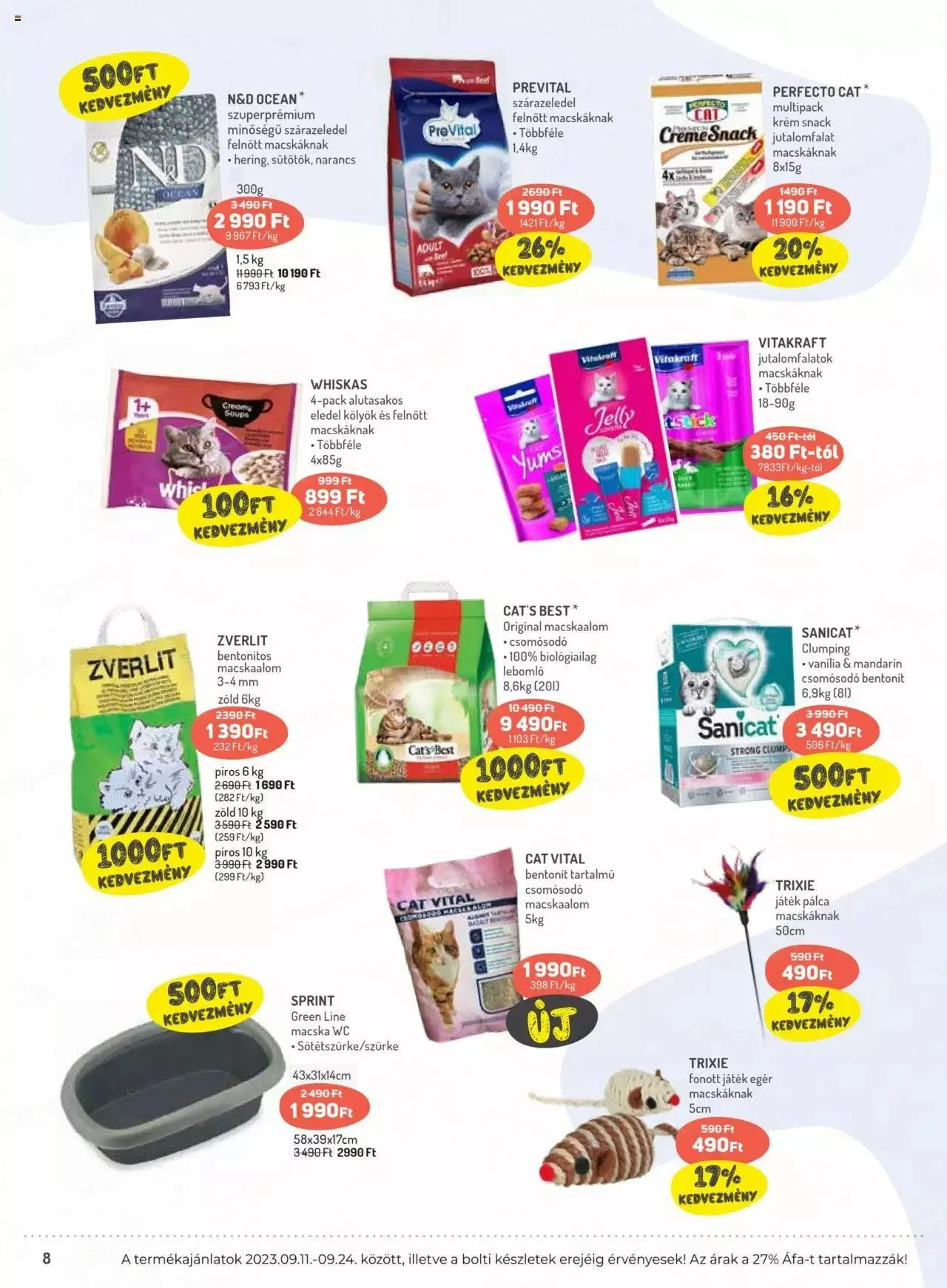Katalógus AlphaZoo Akciós újság szeptember 11.-tól szeptember 24.-ig 2023. - Oldal 8