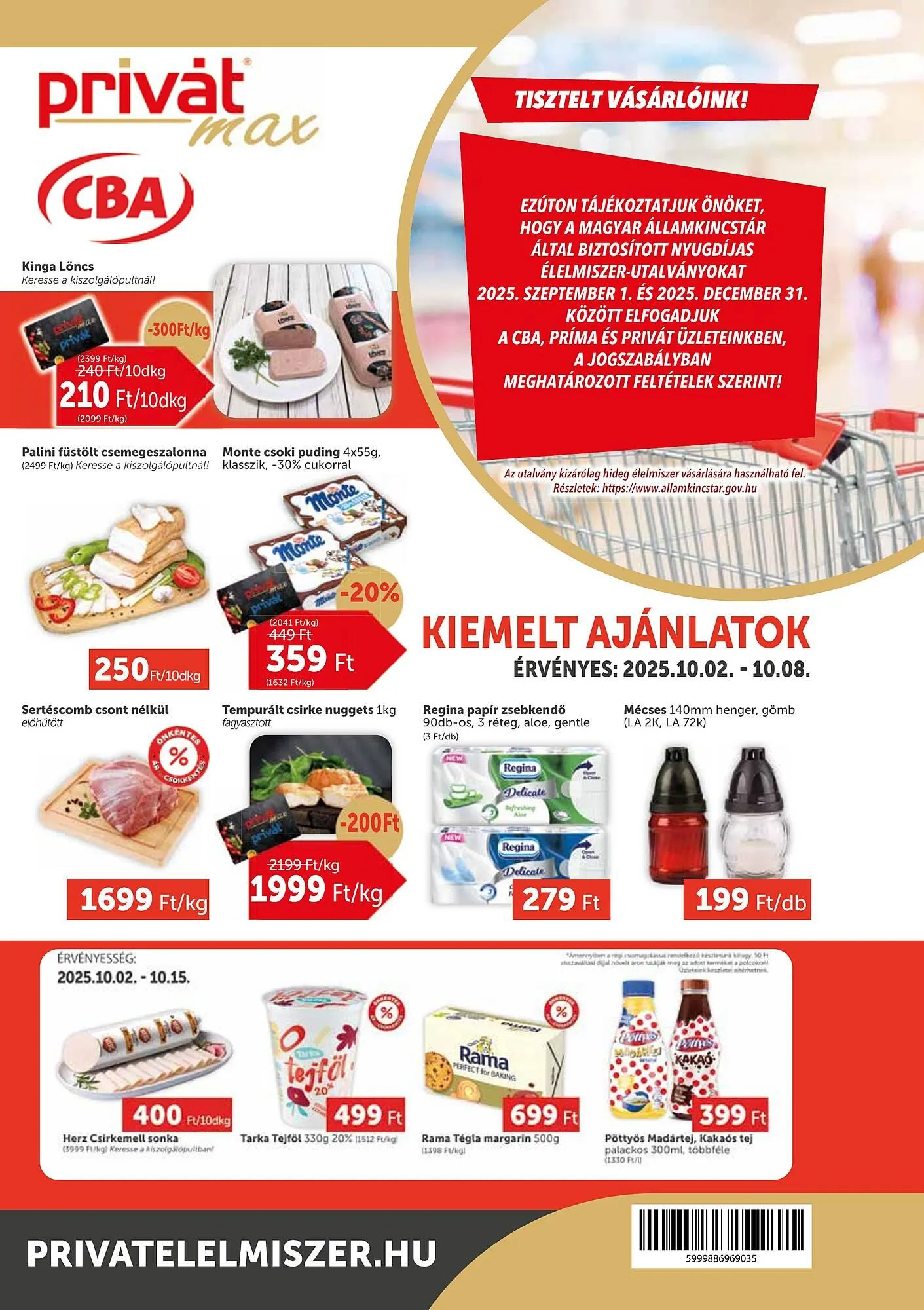 PRIVÁT akciós újság - 1