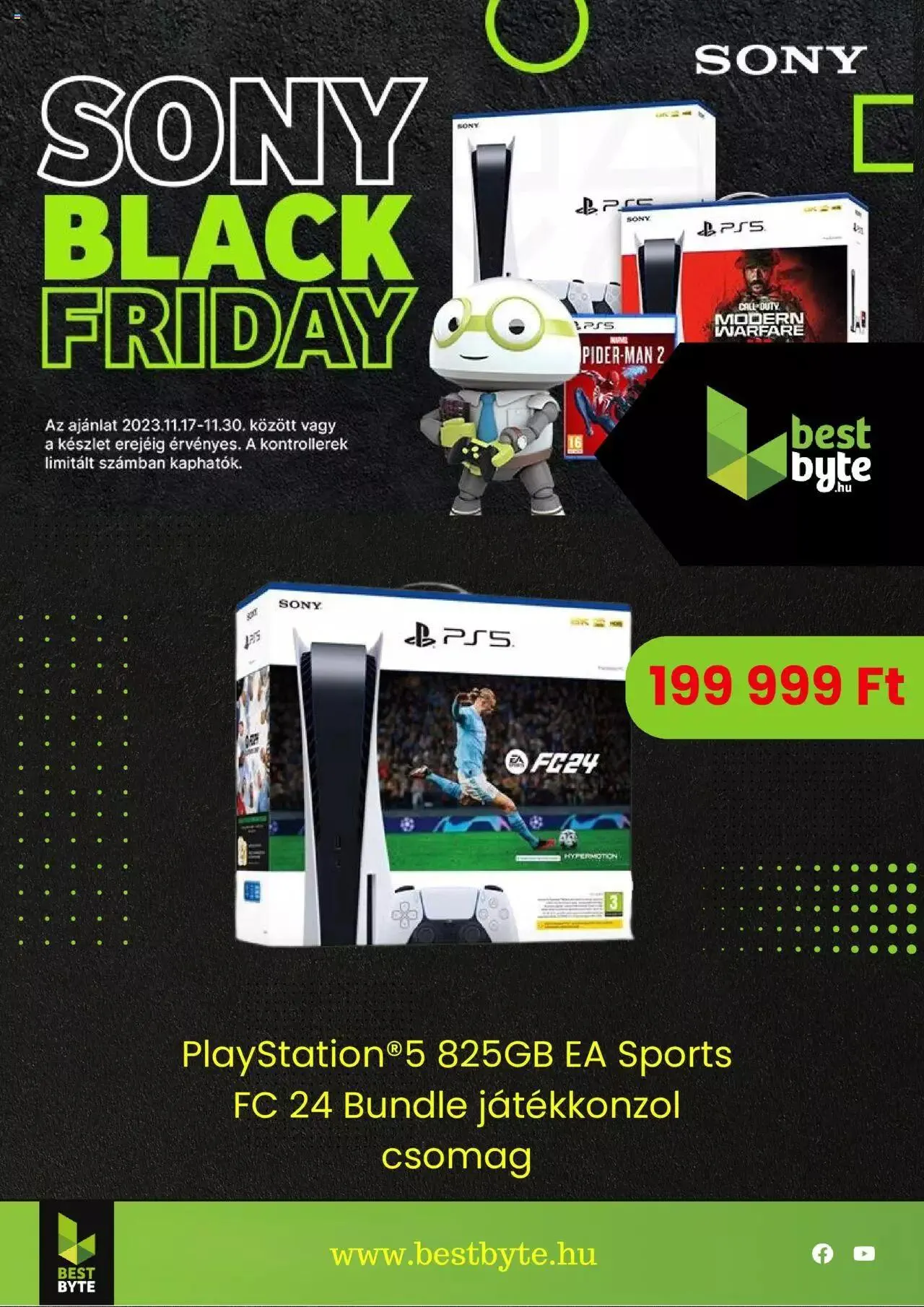 Katalógus Best Byte - Sony Black Friday november 17.-tól november 30.-ig 2023. - Oldal 4