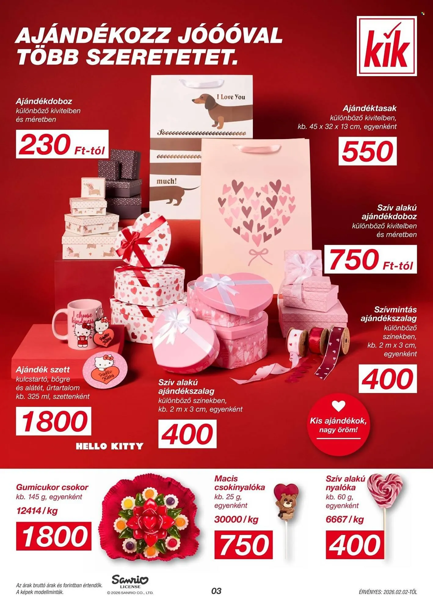 Katalógus Kik akciós újság február 2.-tól február 22.-ig 2026. - Oldal 3
