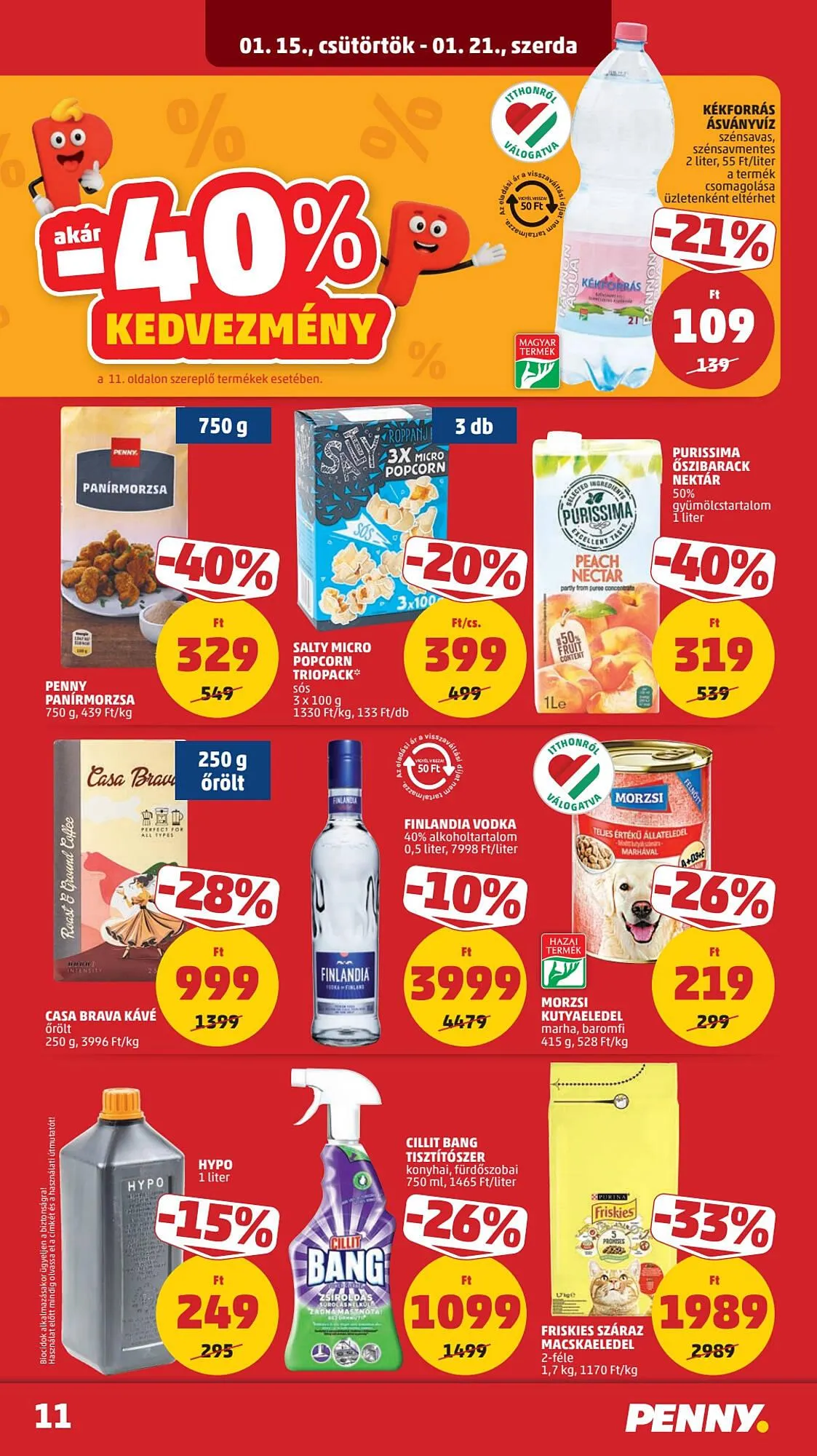 Katalógus PENNY akciós újság január 15.-tól január 21.-ig 2026. - Oldal 15