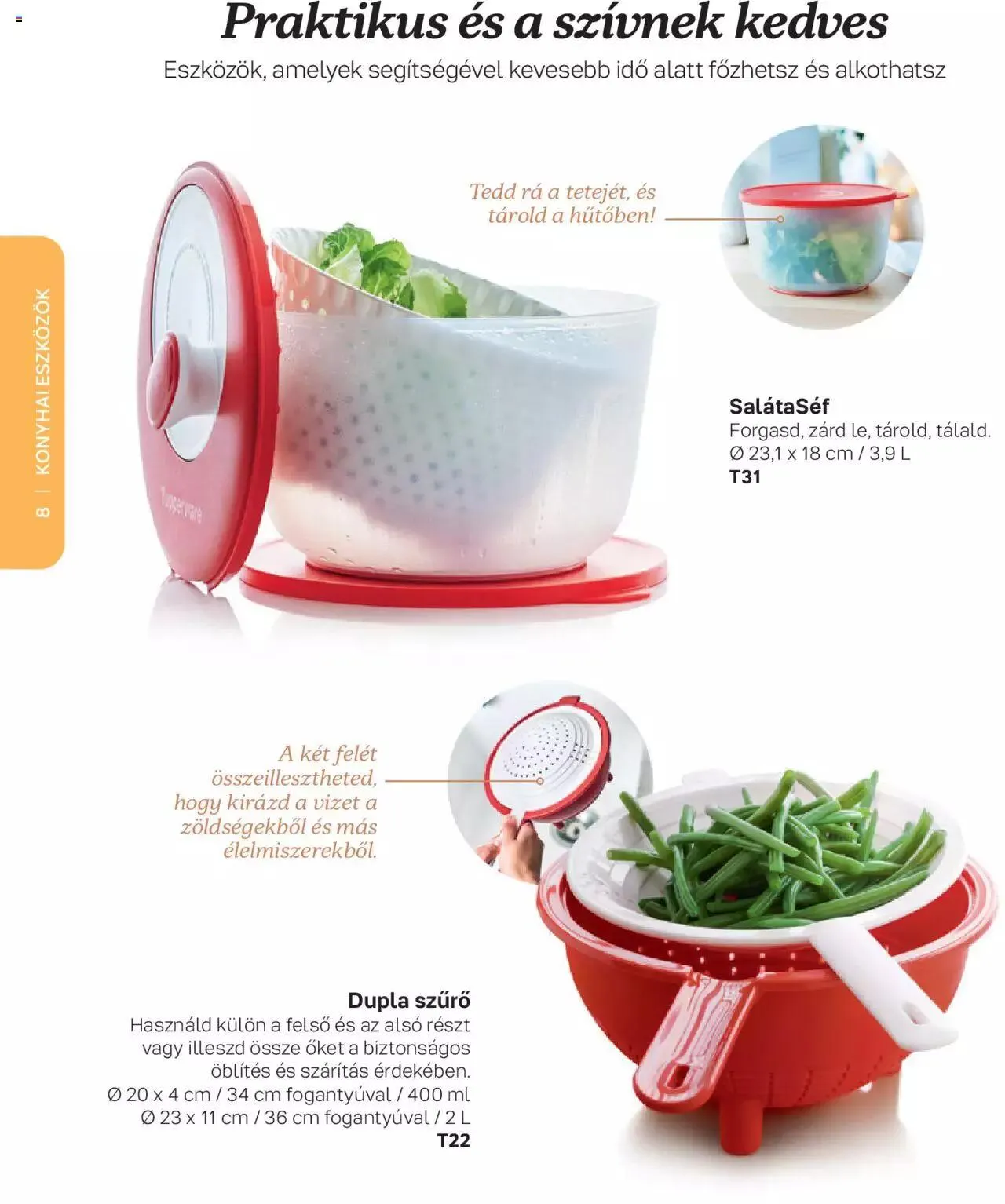 Katalógus Tupperware Akciós újság március 7.-tól december 31.-ig 2023. - Oldal 8
