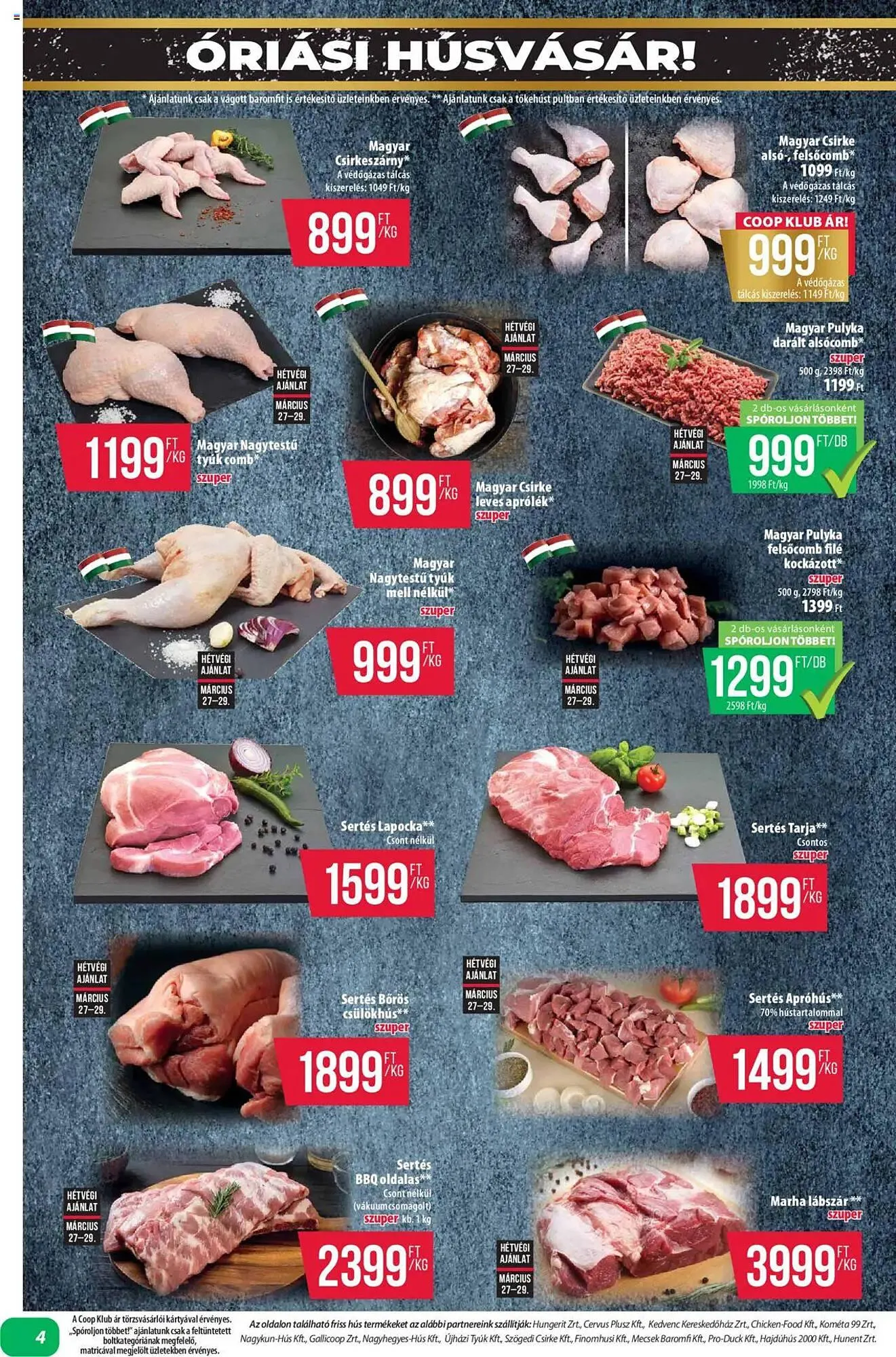 Katalógus Coop akciós újság március 27.-tól április 2.-ig 2025. - Oldal 4