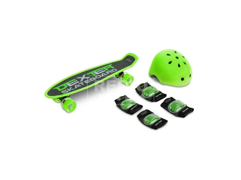 Gördeszka szett védőfelszerelésekkel 4 színben