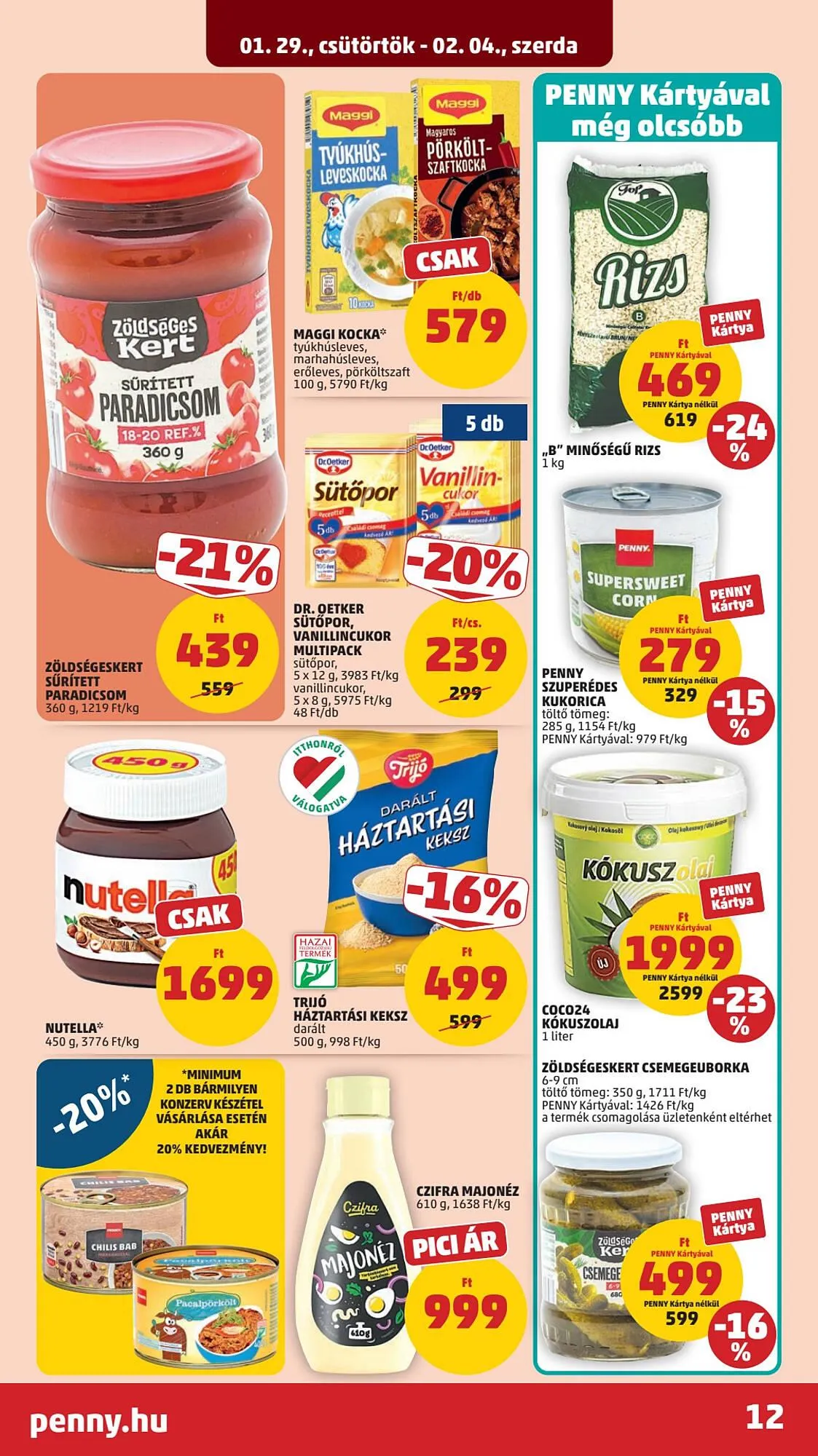 Katalógus PENNY akciós újság január 29.-tól február 4.-ig 2026. - Oldal 16