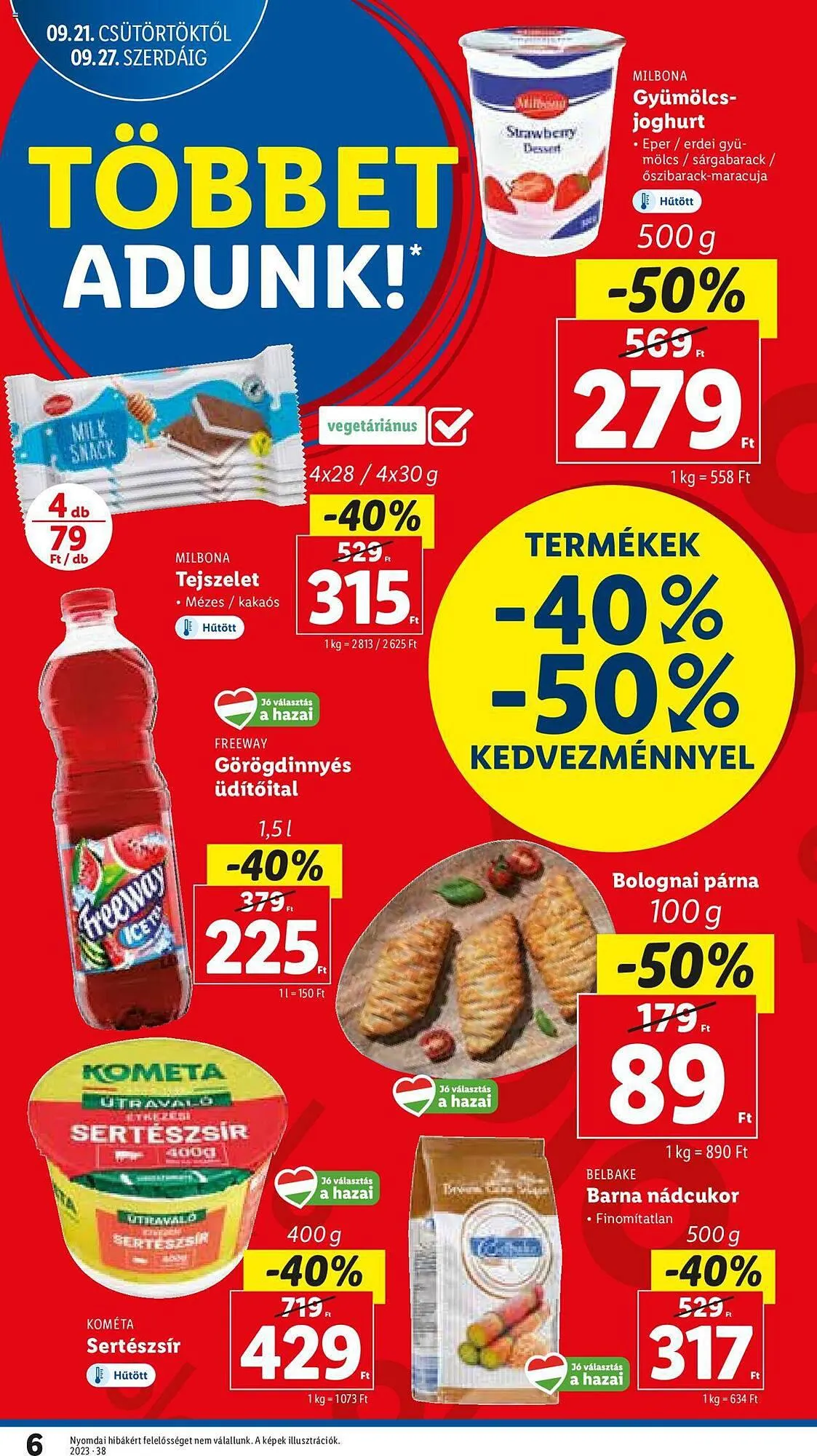 Katalógus Lidl akciós újság szeptember 21.-tól szeptember 27.-ig 2023. - Oldal 6