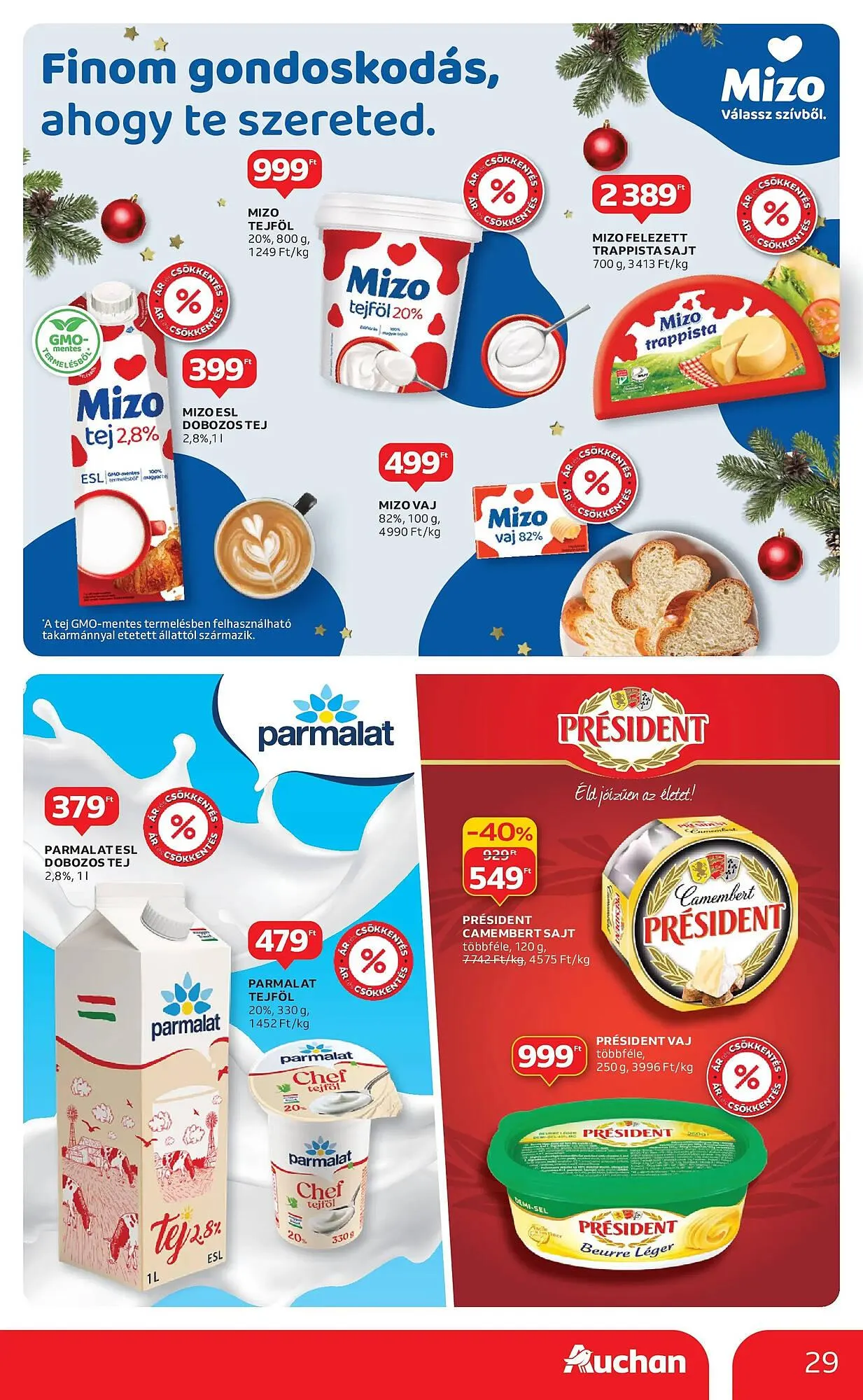 Katalógus Auchan akciós újság december 4.-tól december 10.-ig 2025. - Oldal 29