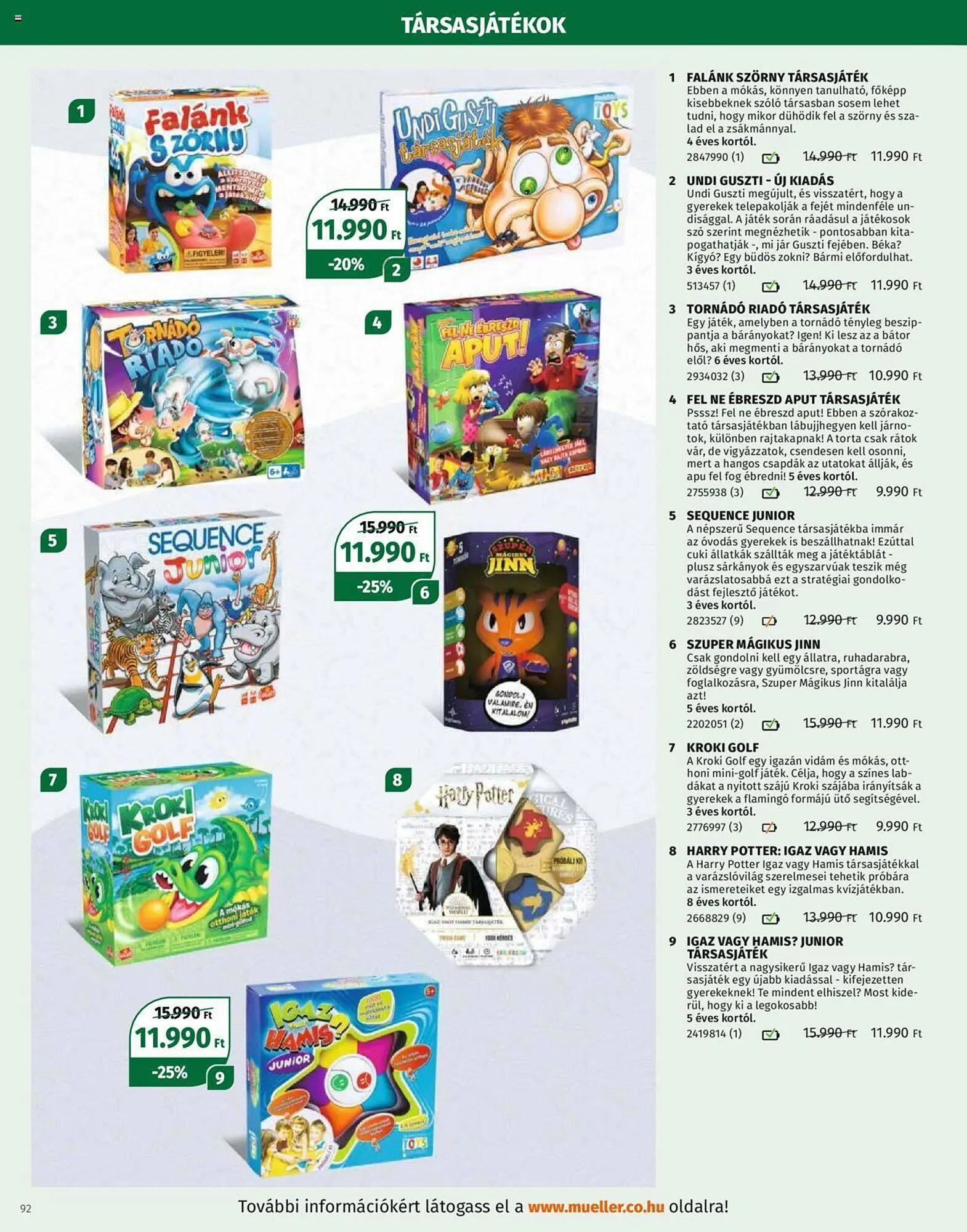 Katalógus Müller akciós újság október 30.-tól december 31.-ig 2023. - Oldal 92