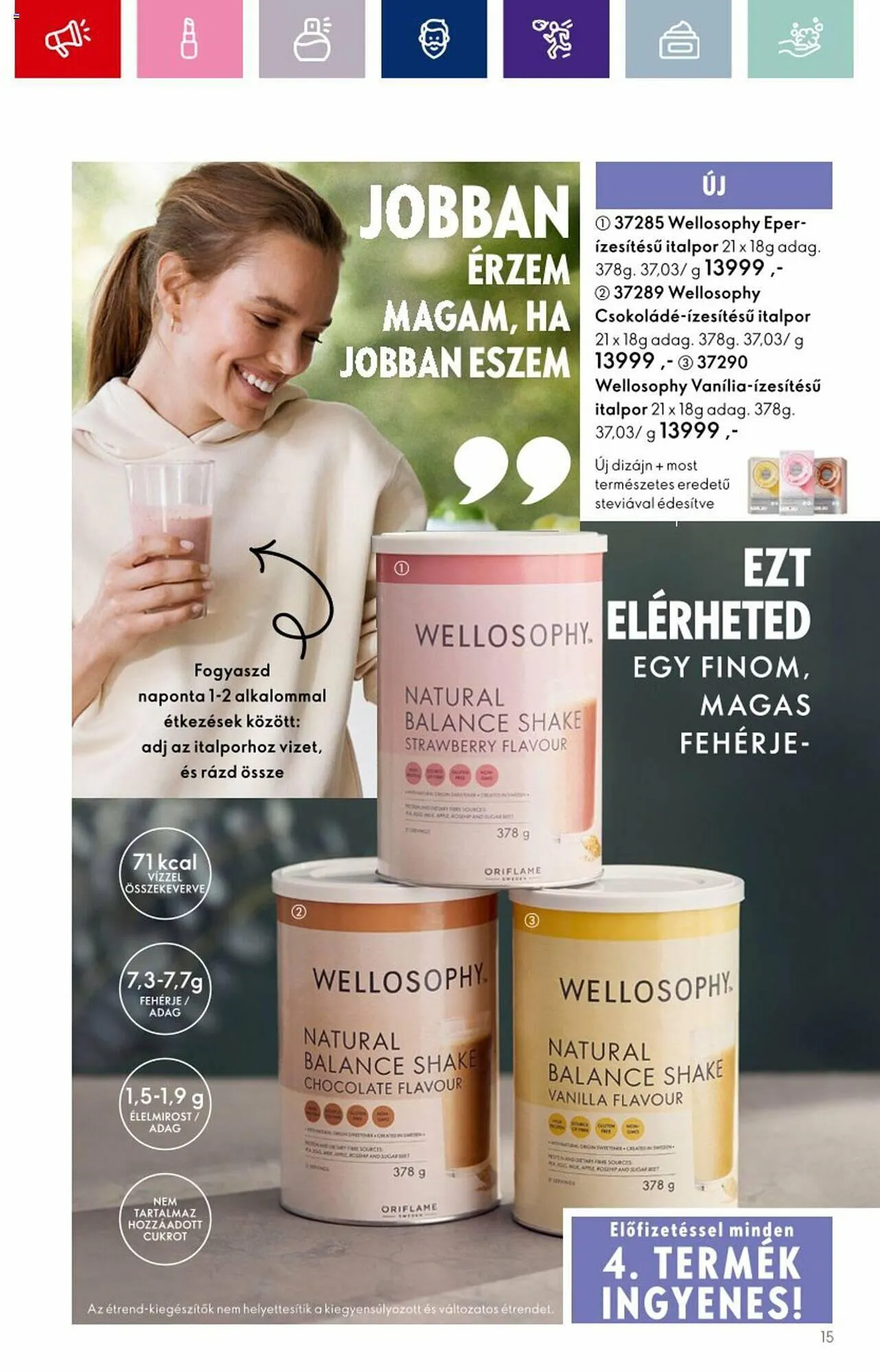 Katalógus Oriflame akciós újság augusztus 30.-tól szeptember 19.-ig 2023. - Oldal 15