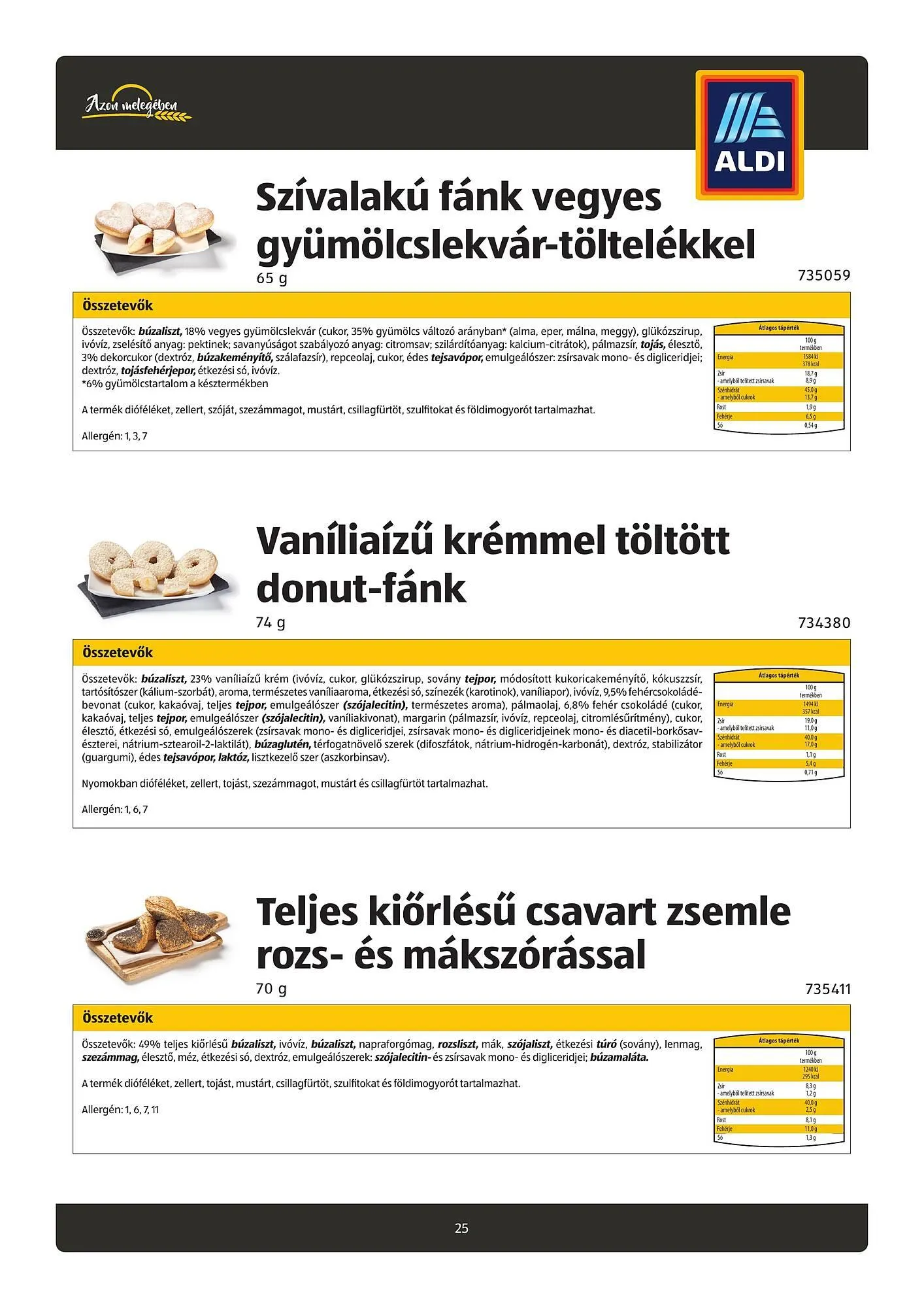 Katalógus ALDI akciós újság július 26.-tól november 18.-ig 2024. - Oldal 25