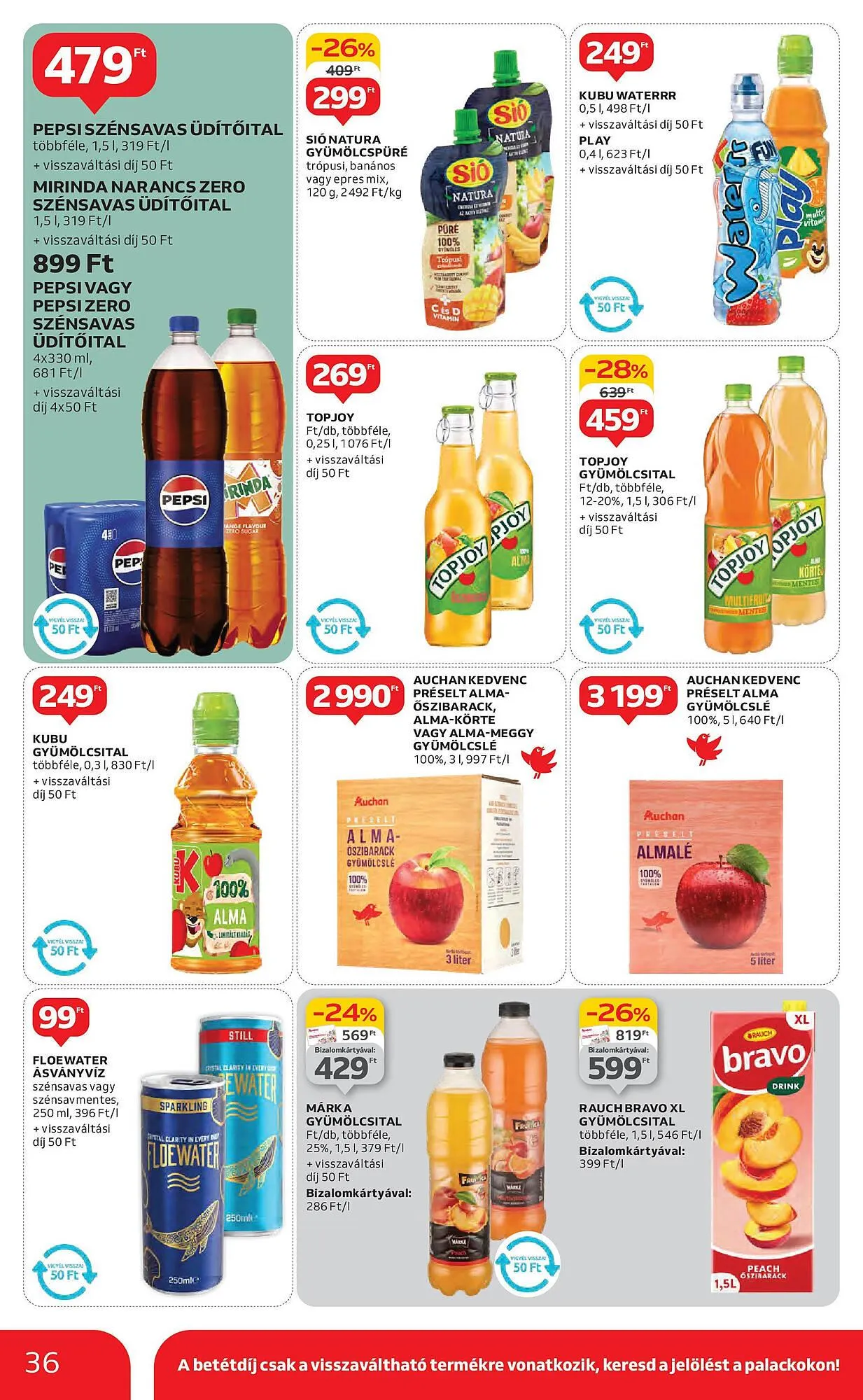 Katalógus Auchan akciós újság május 8.-tól május 14.-ig 2025. - Oldal 36