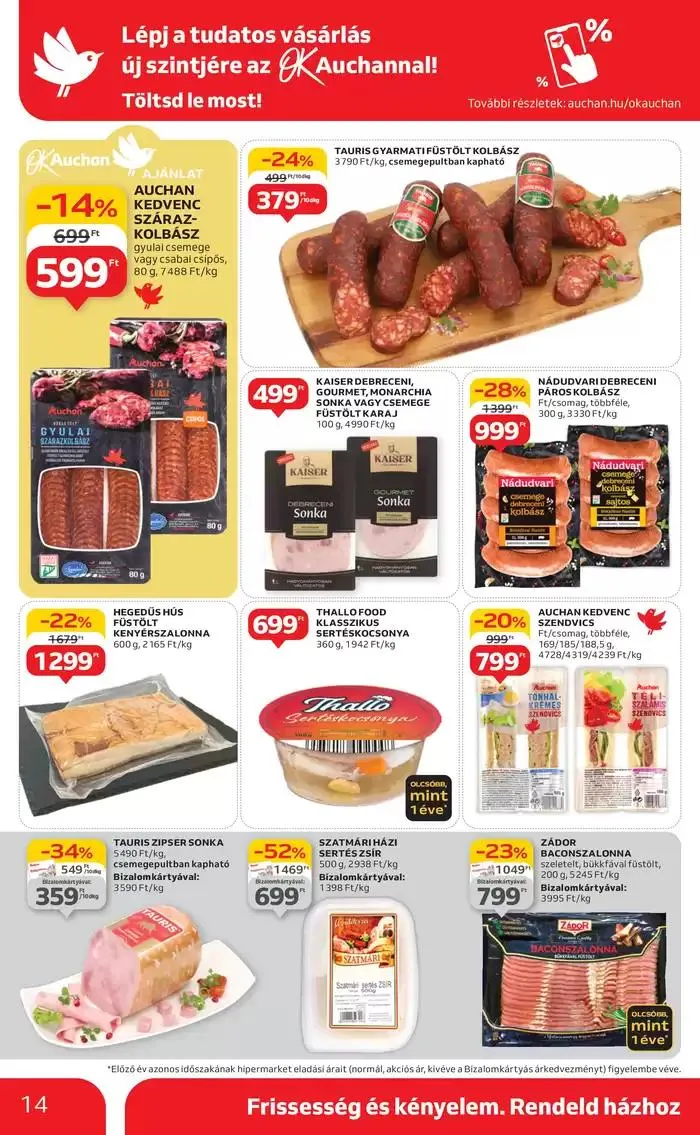 Katalógus Catalog Auchan január 6.-tól január 15.-ig 2025. - Oldal 14