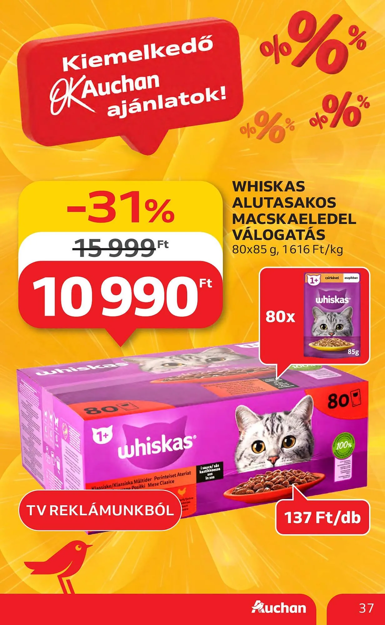 Katalógus Auchan akciós újság július 17.-tól július 23.-ig 2025. - Oldal 37