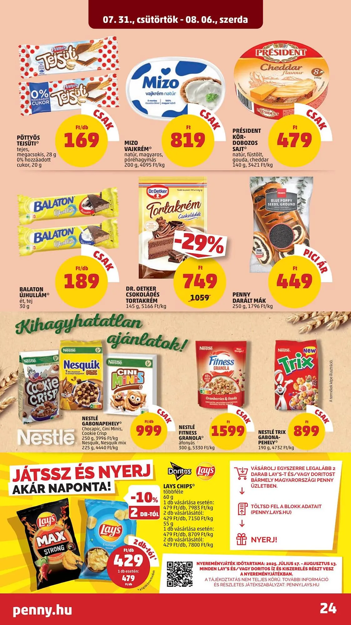Katalógus PENNY akciós újság július 31.-tól augusztus 6.-ig 2025. - Oldal 28