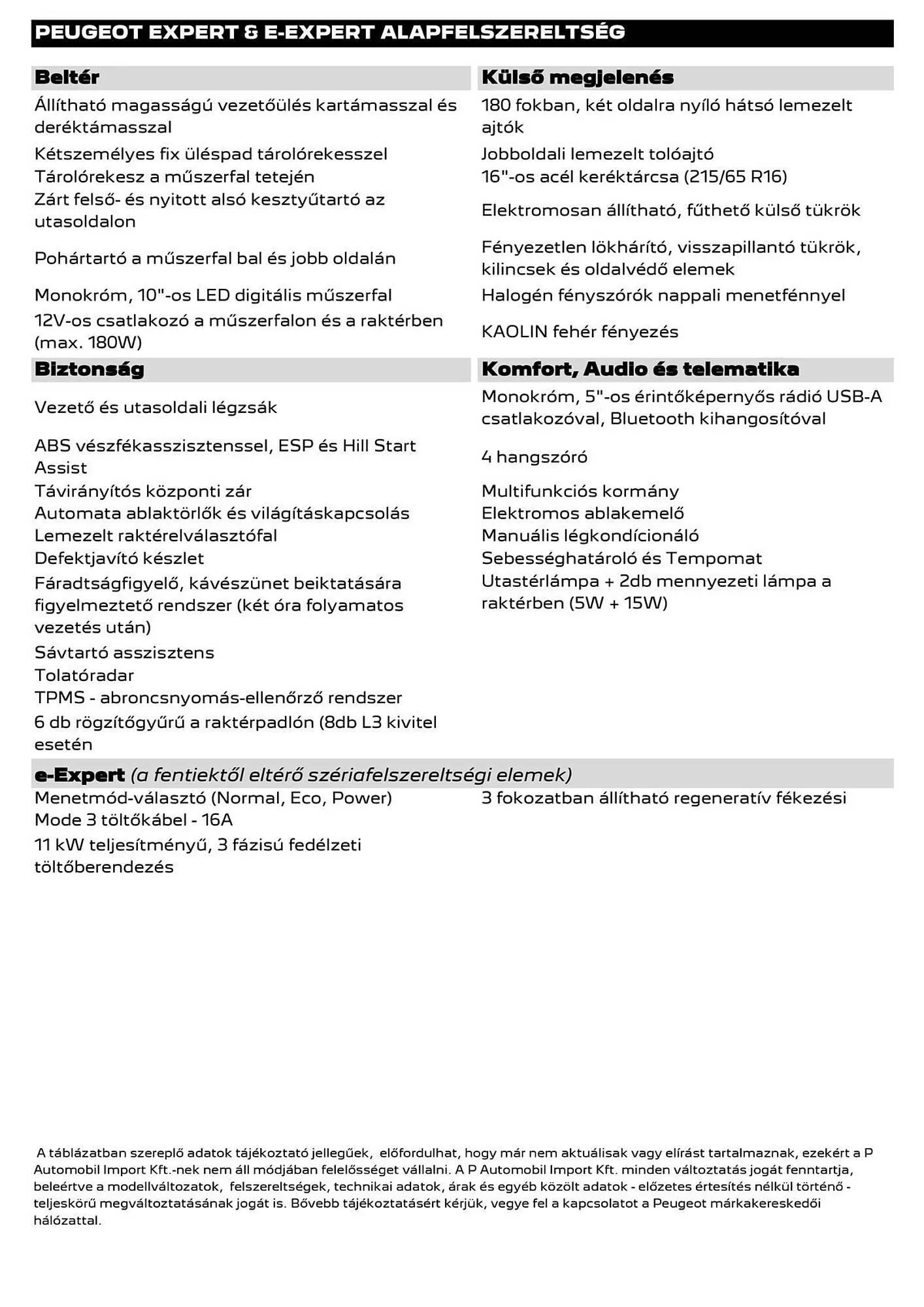 Katalógus Peugeot akciós újság április 6.-tól április 30.-ig 2026. - Oldal 2