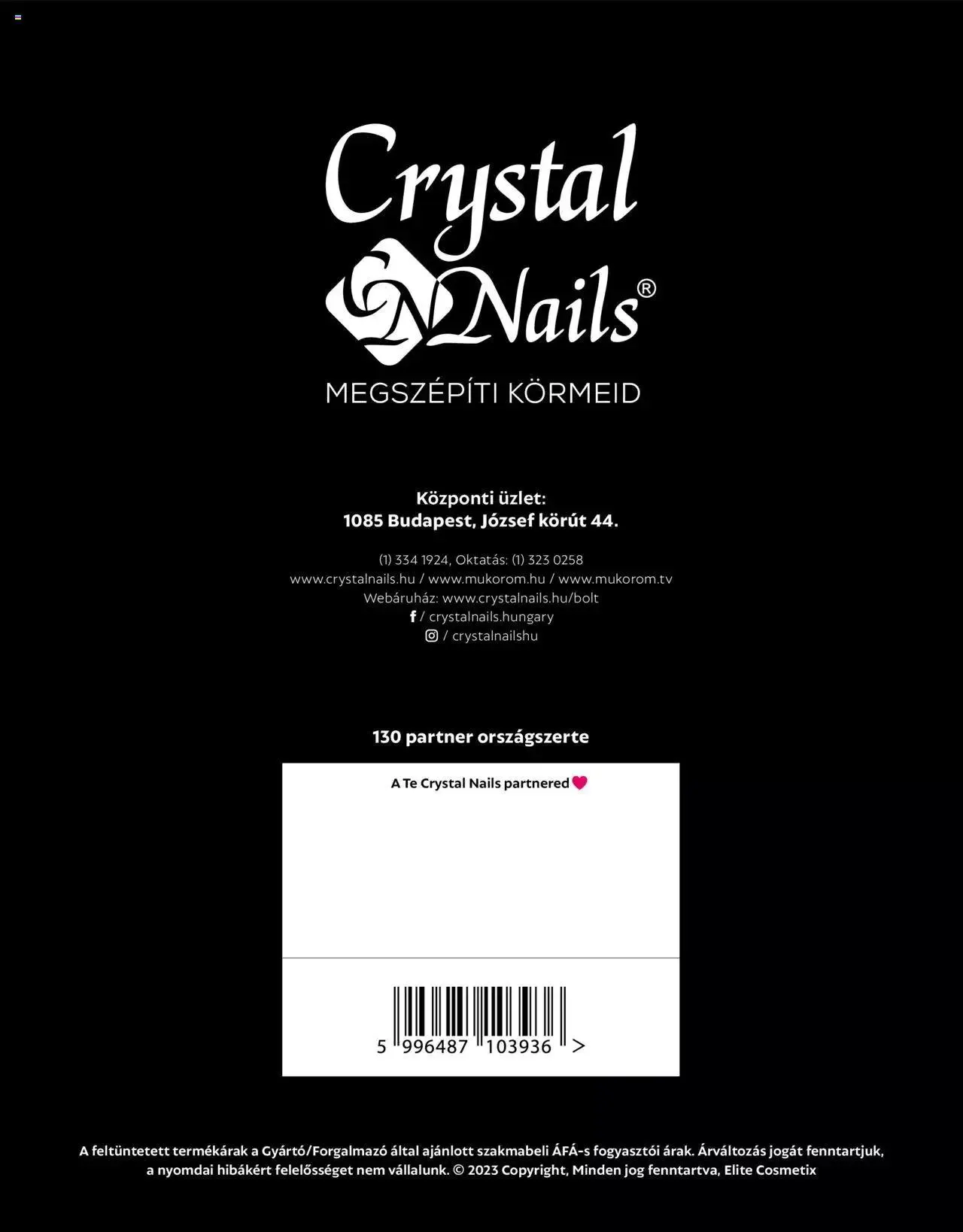 Katalógus Crystal Nails - NYÁR EXTRA KATALÓGUS június 1.-tól december 31.-ig 2023. - Oldal 24