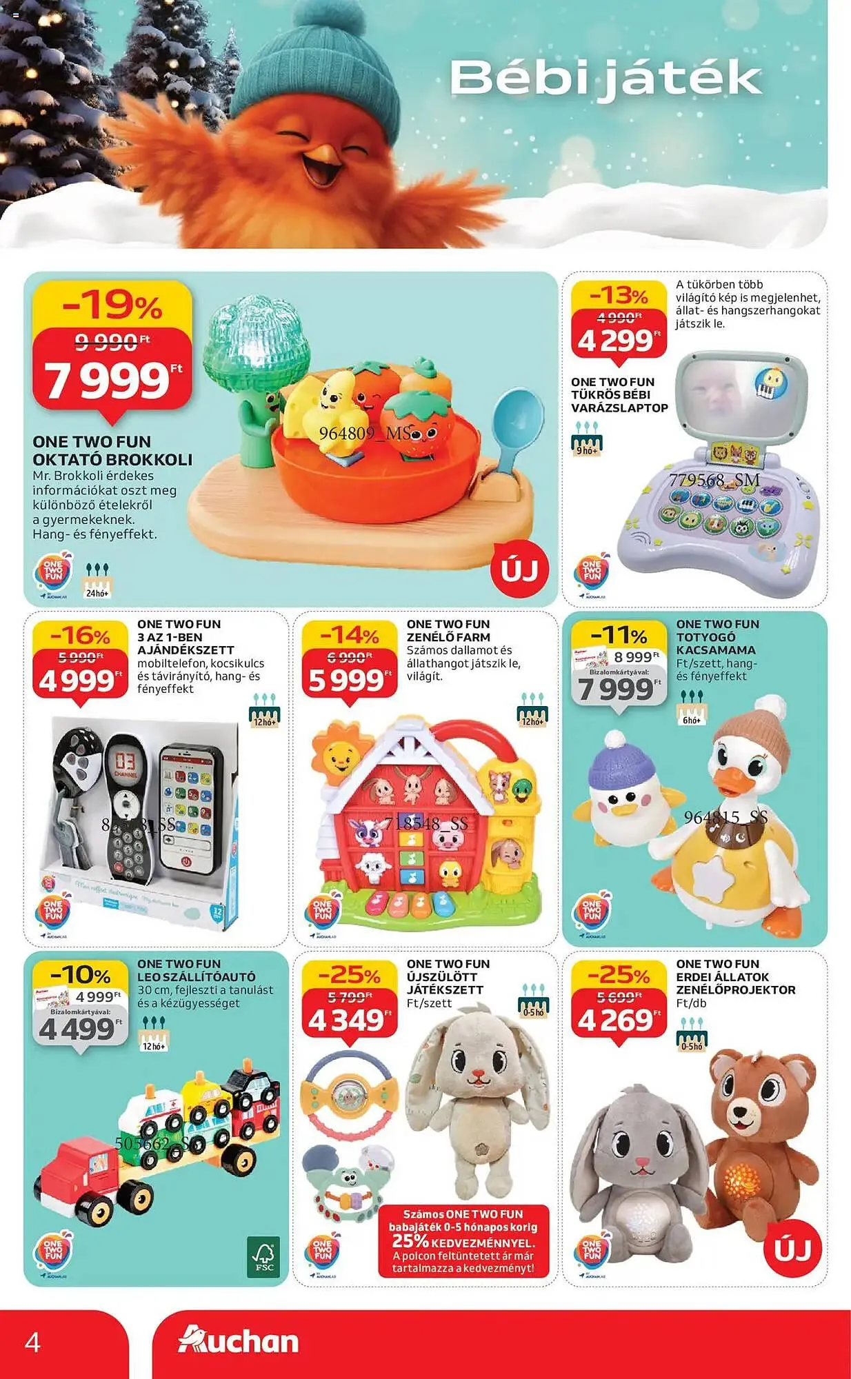 Katalógus Auchan akciós újság október 24.-tól november 26.-ig 2025. - Oldal 4