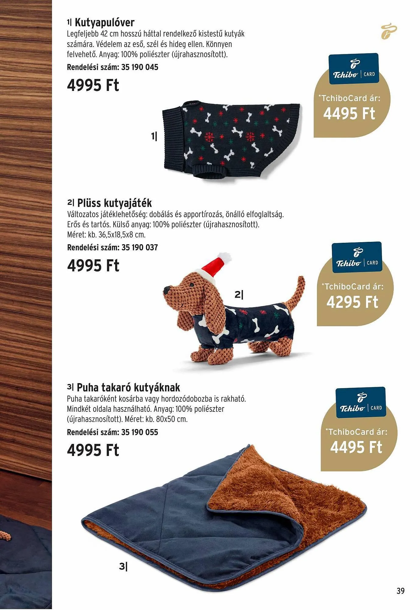 Katalógus Tchibo akciós újság november 22.-tól november 27.-ig 2023. - Oldal 39