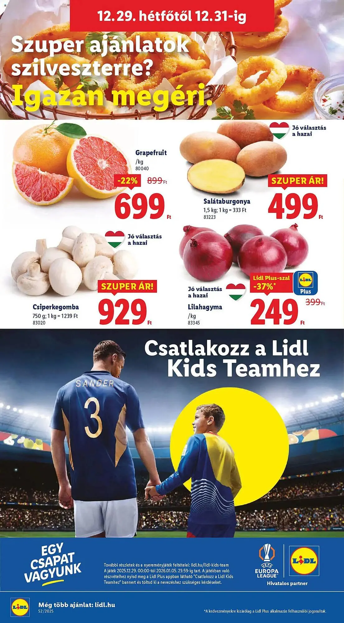 Katalógus Lidl akciós újság december 27.-tól december 31.-ig 2025. - Oldal 44