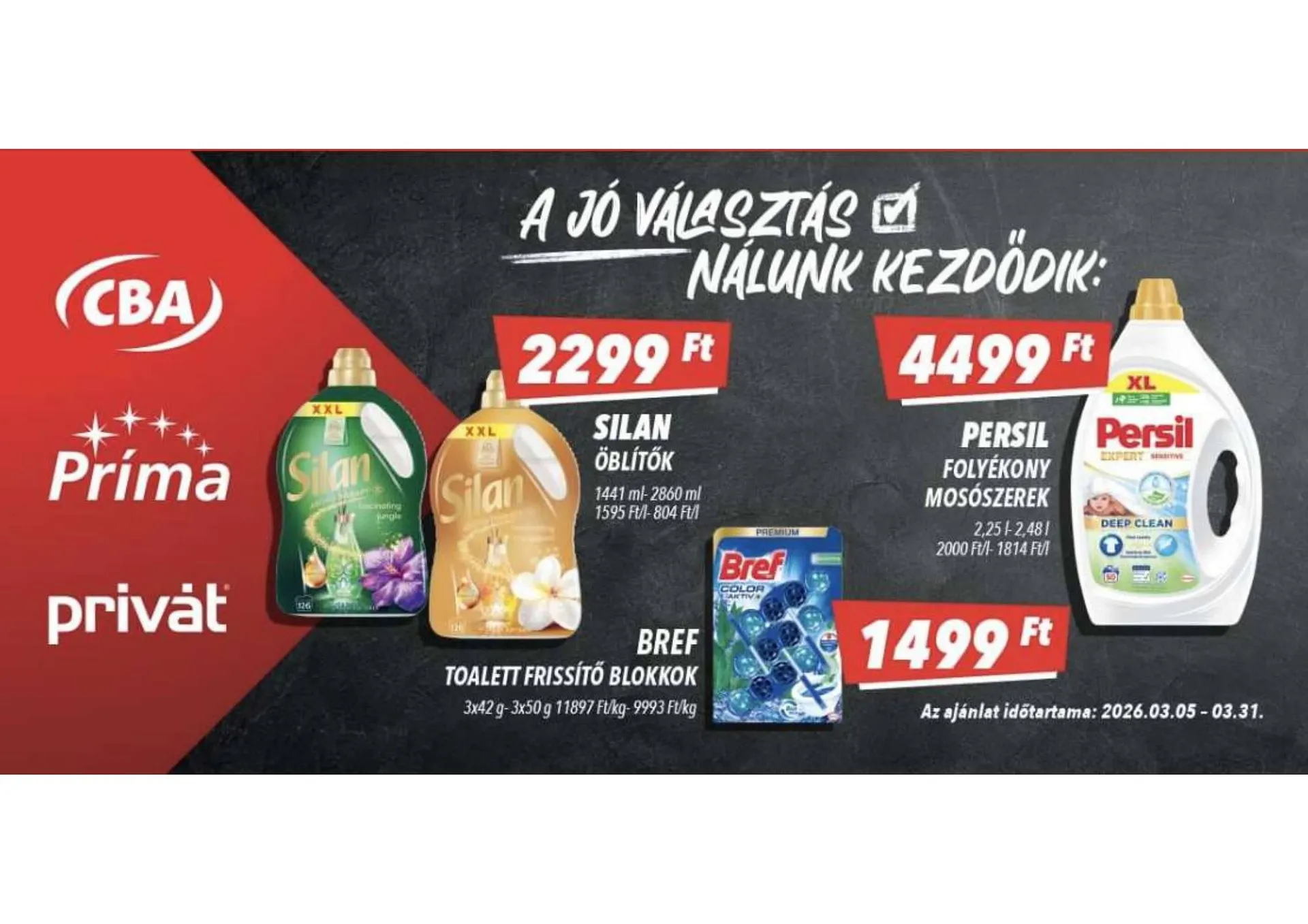 Katalógus CBA akciós újság március 5.-tól március 31.-ig 2026. - Oldal 4