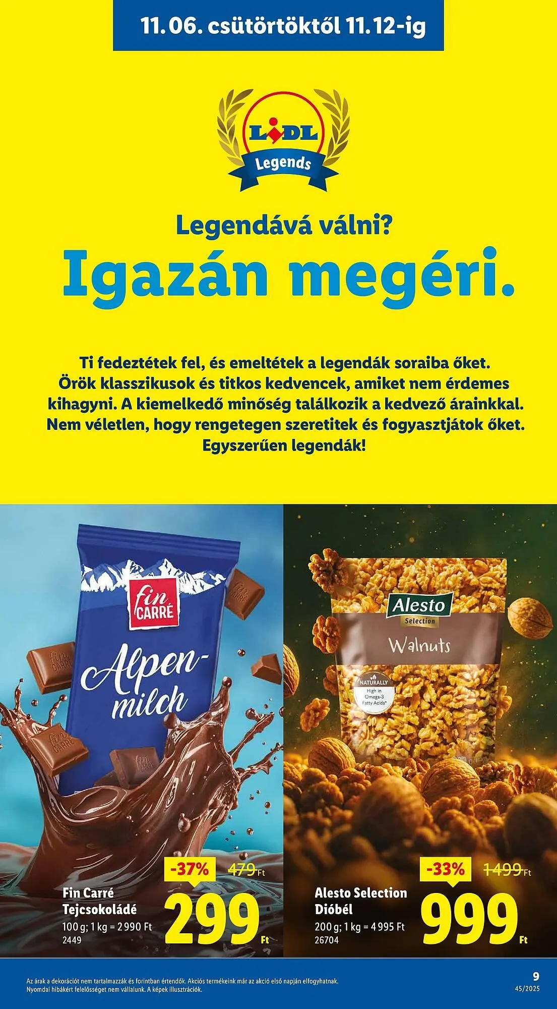 Katalógus Lidl akciós újság november 6.-tól november 12.-ig 2025. - Oldal 9