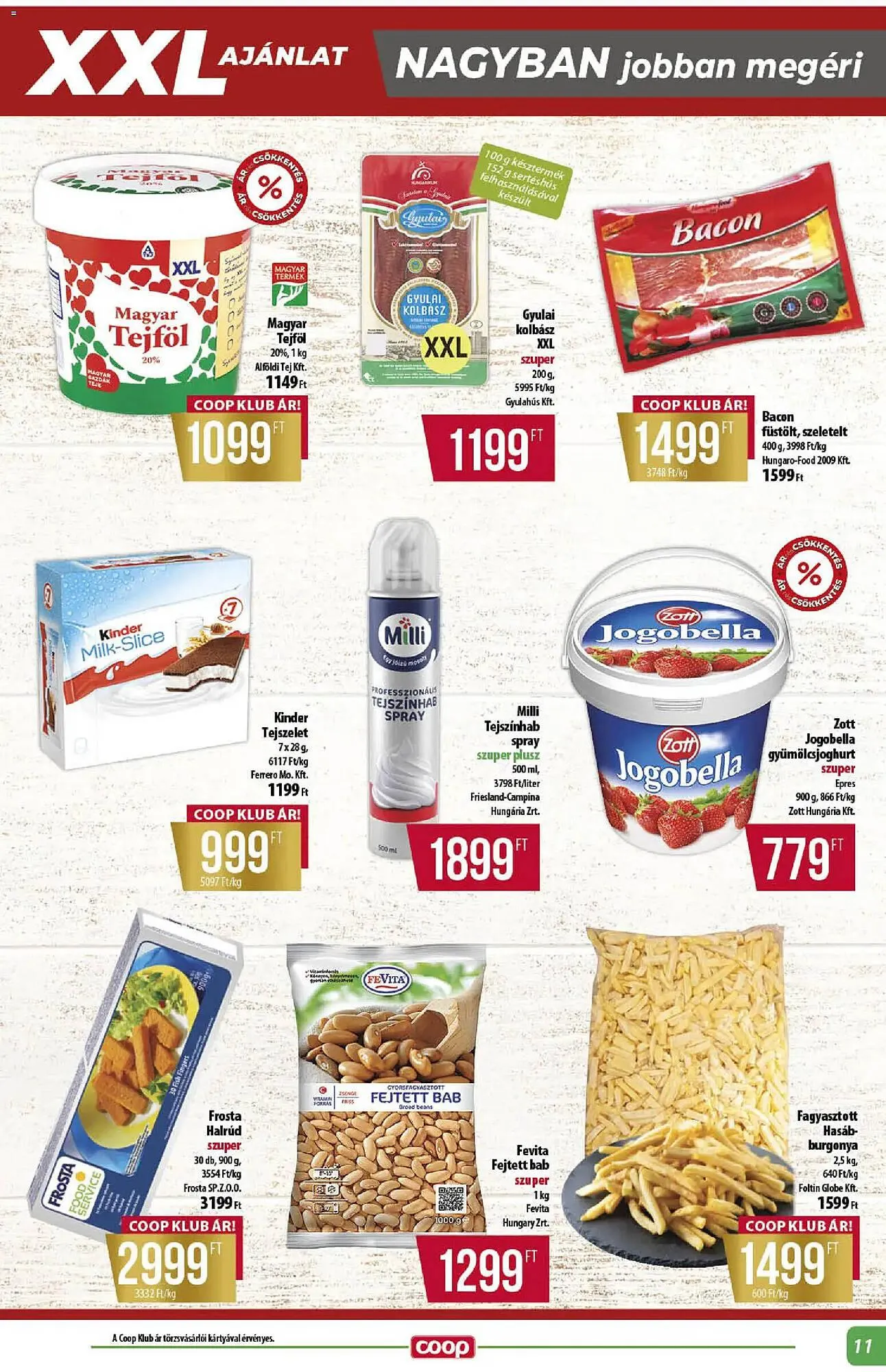 Katalógus Coop akciós újság március 19.-tól március 25.-ig 2026. - Oldal 11