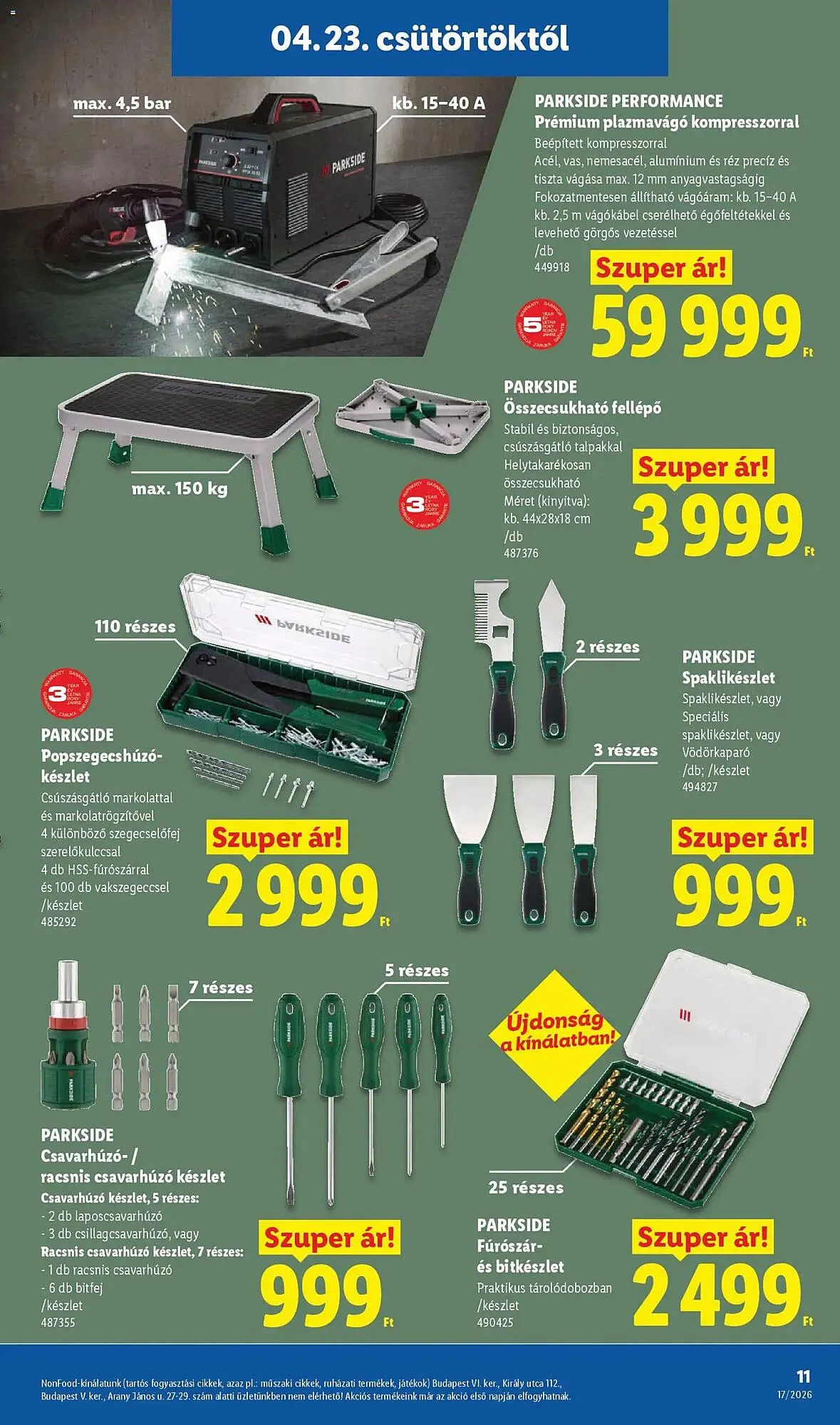 Katalógus Lidl akciós újság április 23.-tól április 29.-ig 2026. - Oldal 11
