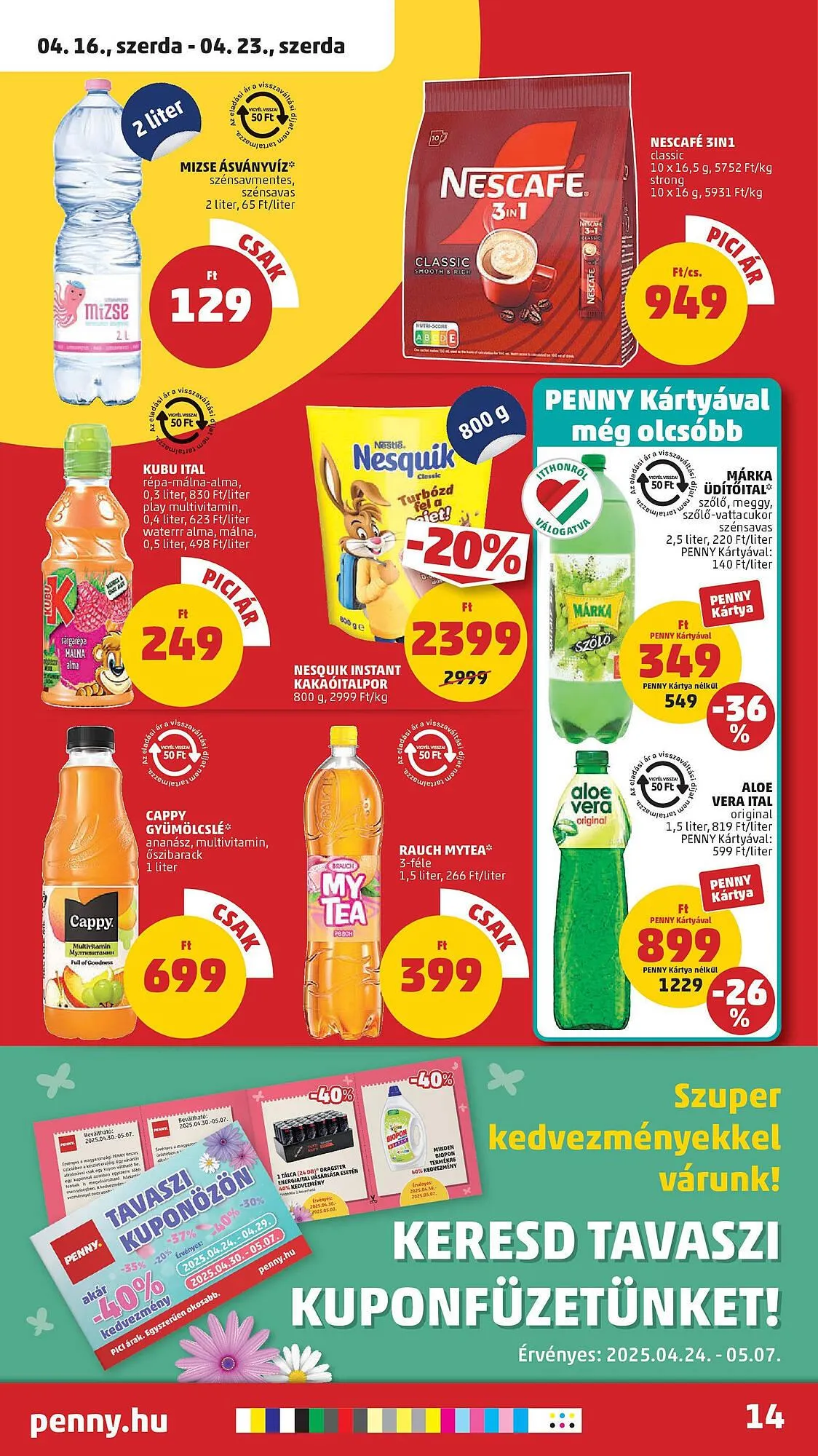 Katalógus PENNY akciós újság április 16.-tól április 23.-ig 2025. - Oldal 14