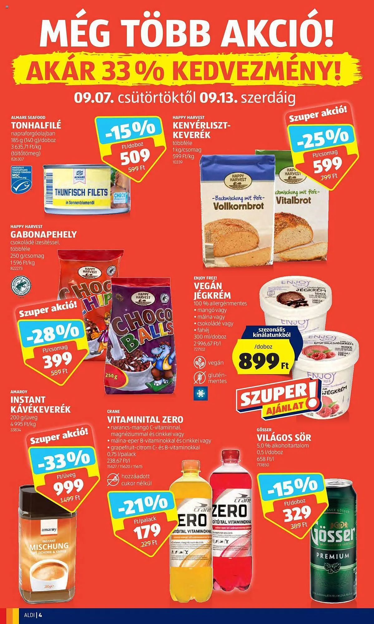 Katalógus ALDI akciós újság szeptember 7.-tól szeptember 13.-ig 2023. - Oldal 4