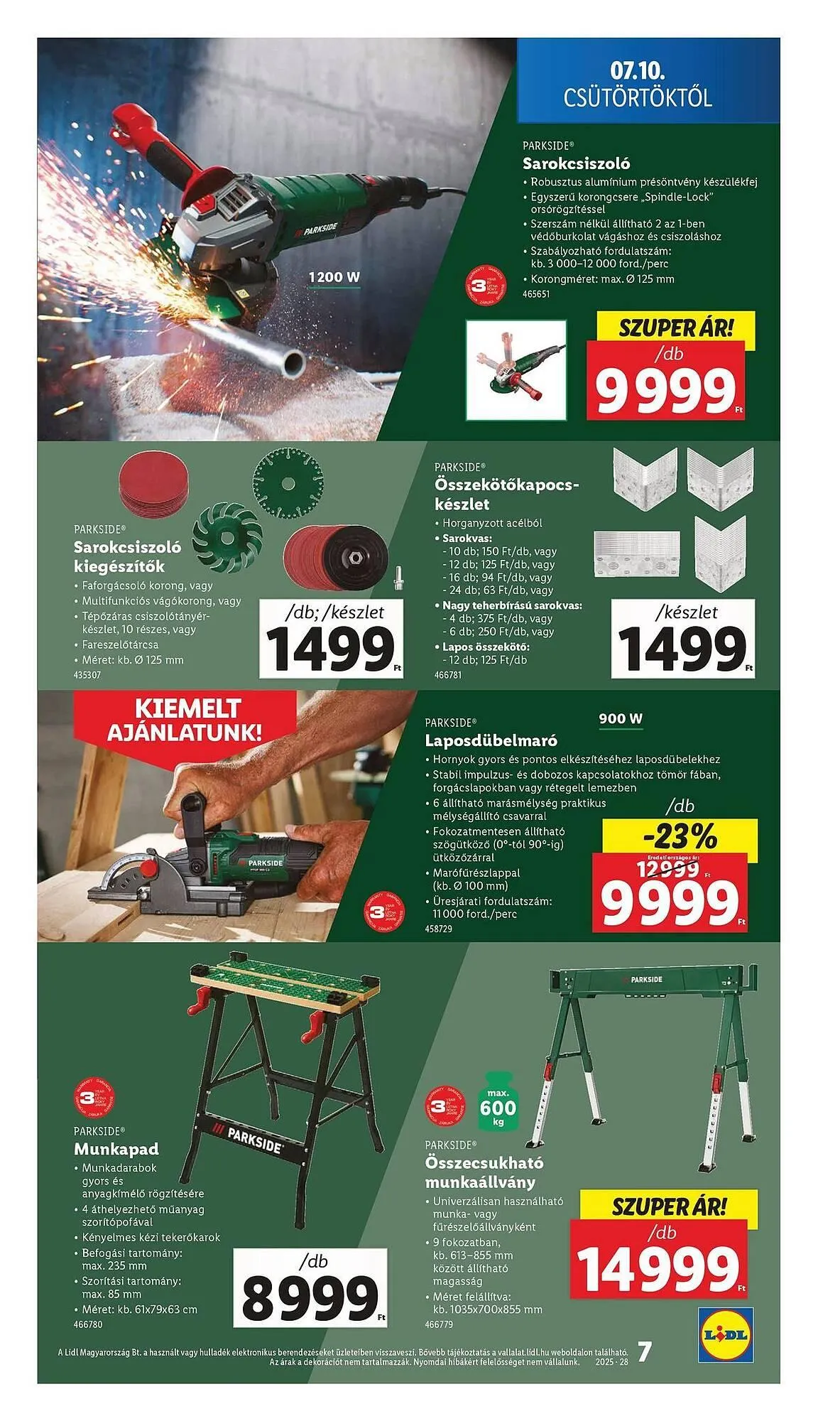 Katalógus Lidl akciós újság július 10.-tól július 16.-ig 2025. - Oldal 7