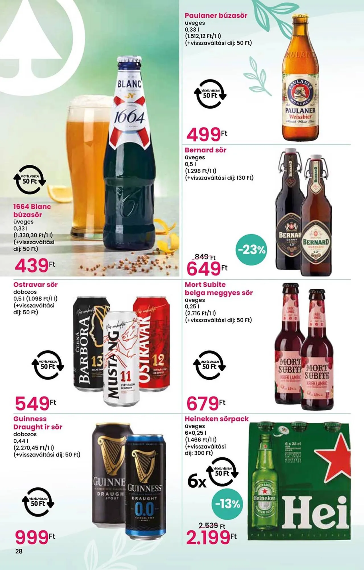 Katalógus Spar akciós újság március 26.-tól április 22.-ig 2025. - Oldal 28