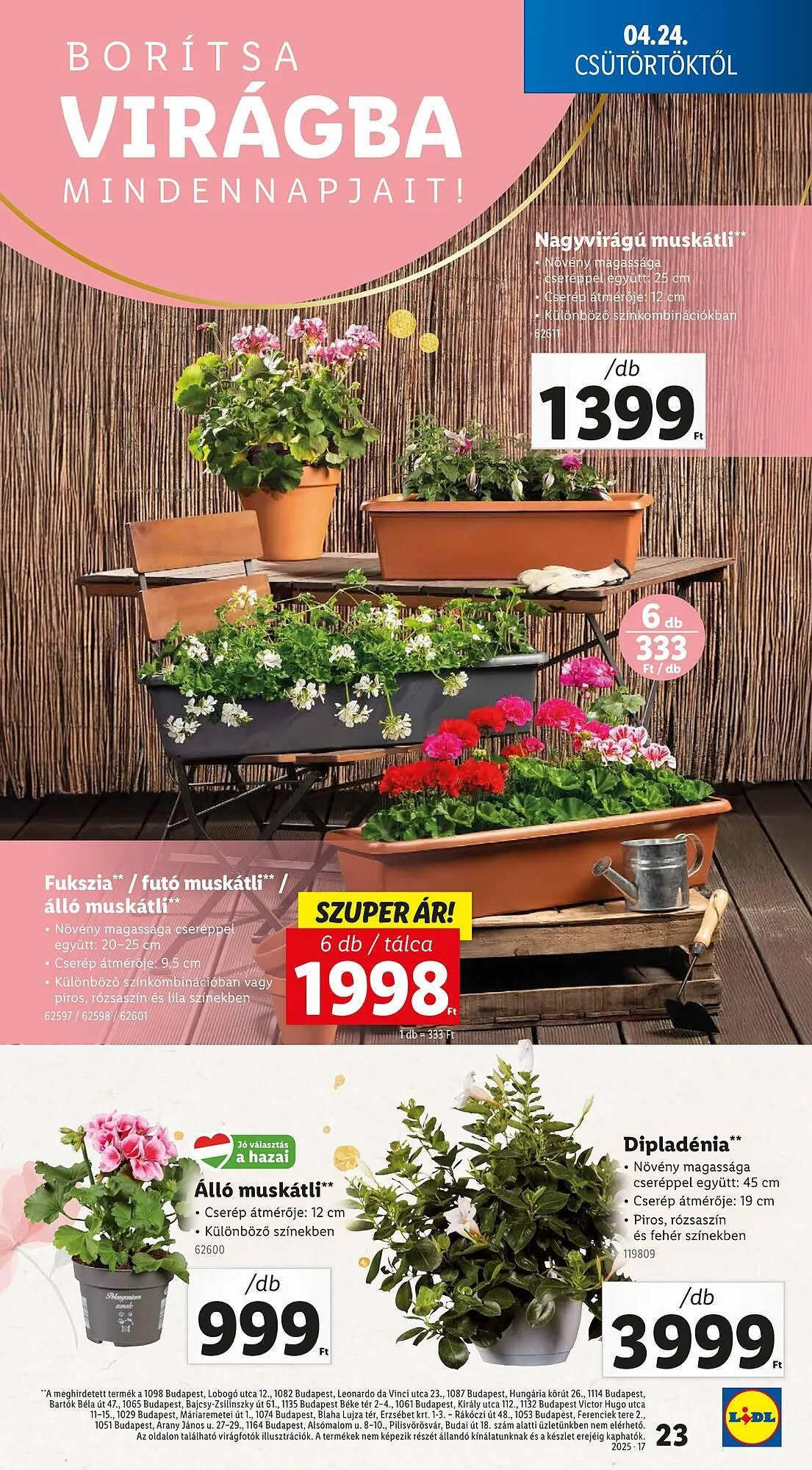 Katalógus Lidl akciós újság április 24.-tól április 29.-ig 2025. - Oldal 23