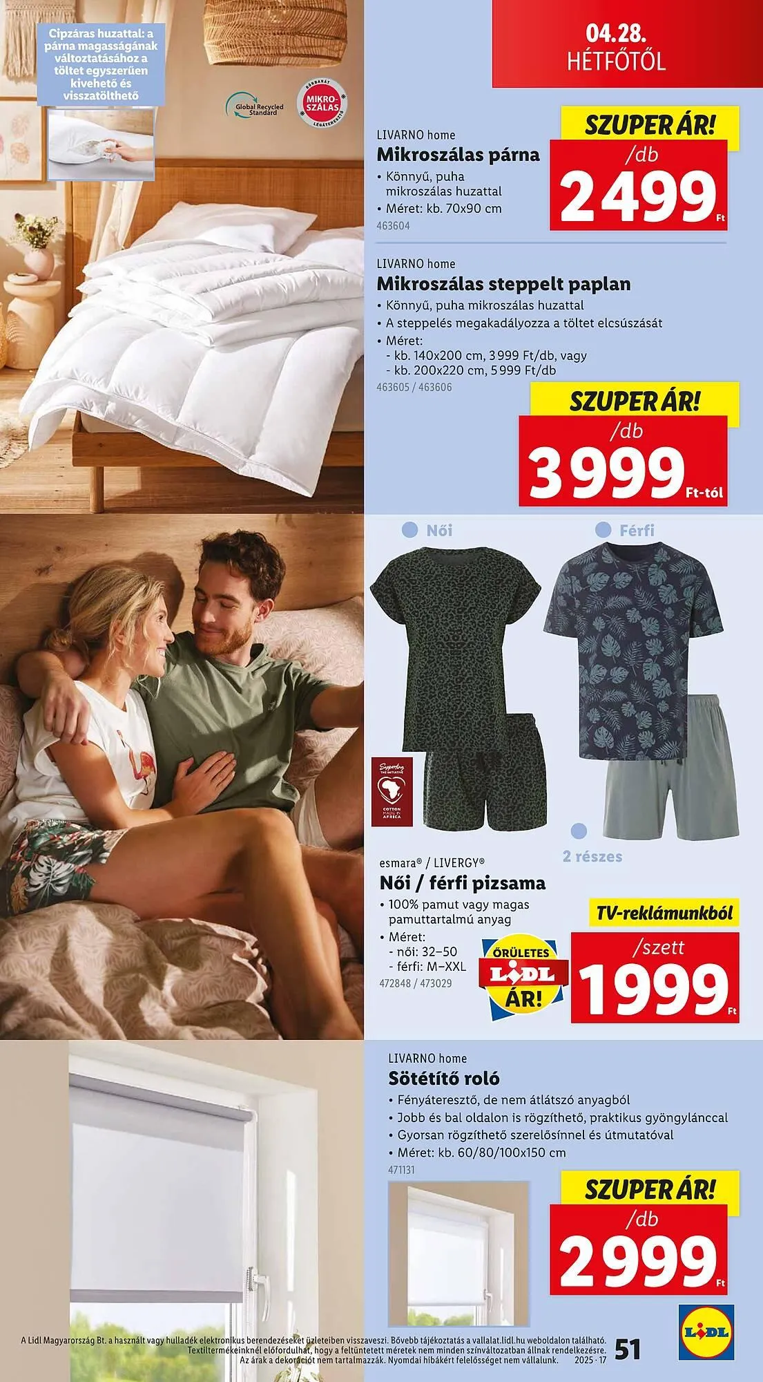 Katalógus Lidl akciós újság április 24.-tól április 29.-ig 2025. - Oldal 51