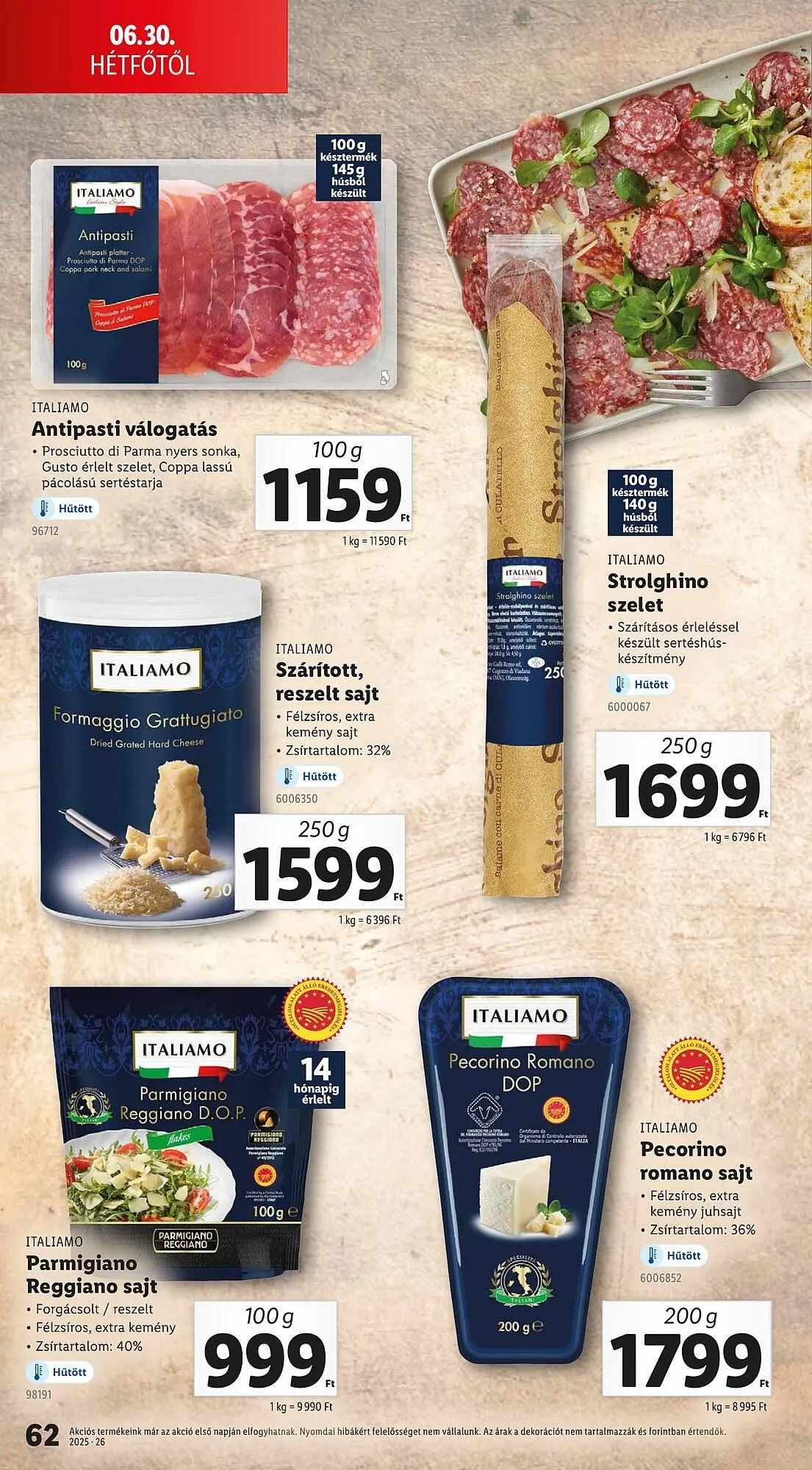 Katalógus Lidl akciós újság június 26.-tól július 2.-ig 2025. - Oldal 62